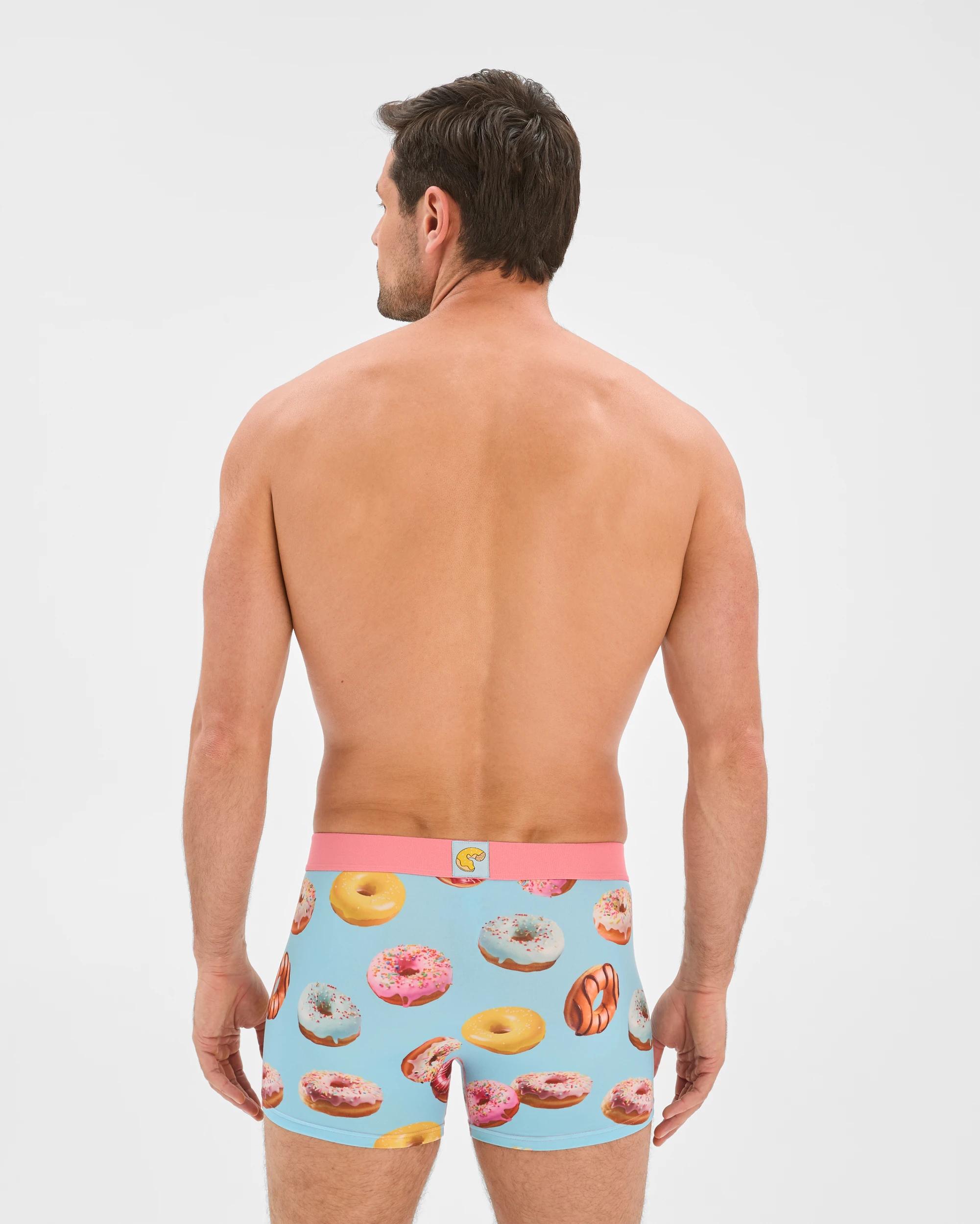 2 Swag  Trunks - Donut LIGHT BLUE, 2 of 4