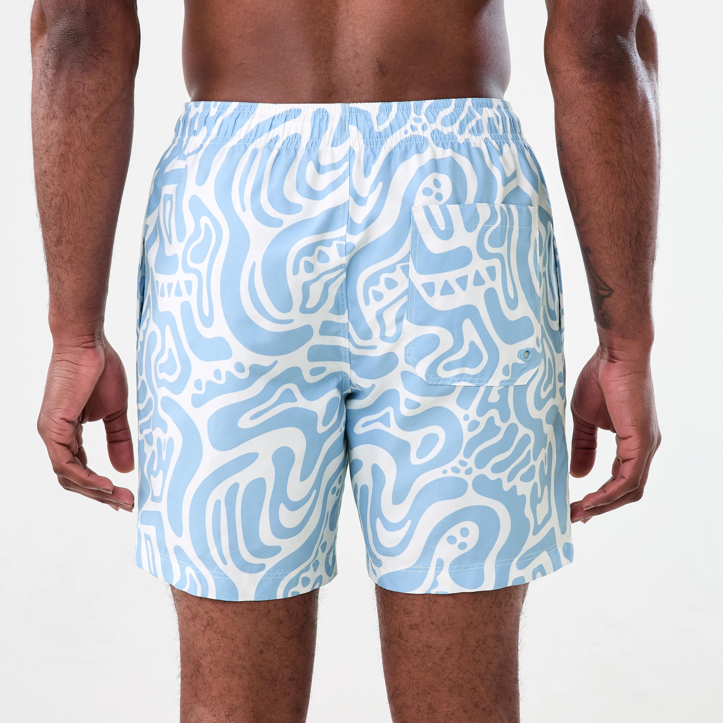 3 Regular Print Boardshorts Wht Shapes, 3 of 6
