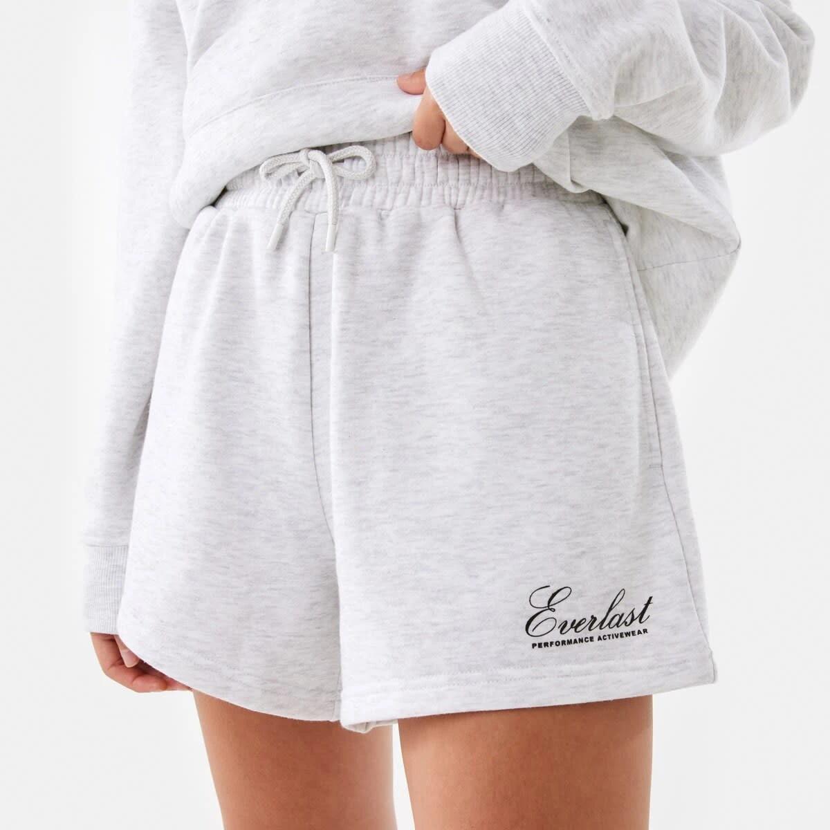 1 Everlast Womens Street Sweat Shorts EVERLAST BLOCK WHITE MARLE, 1 of 8