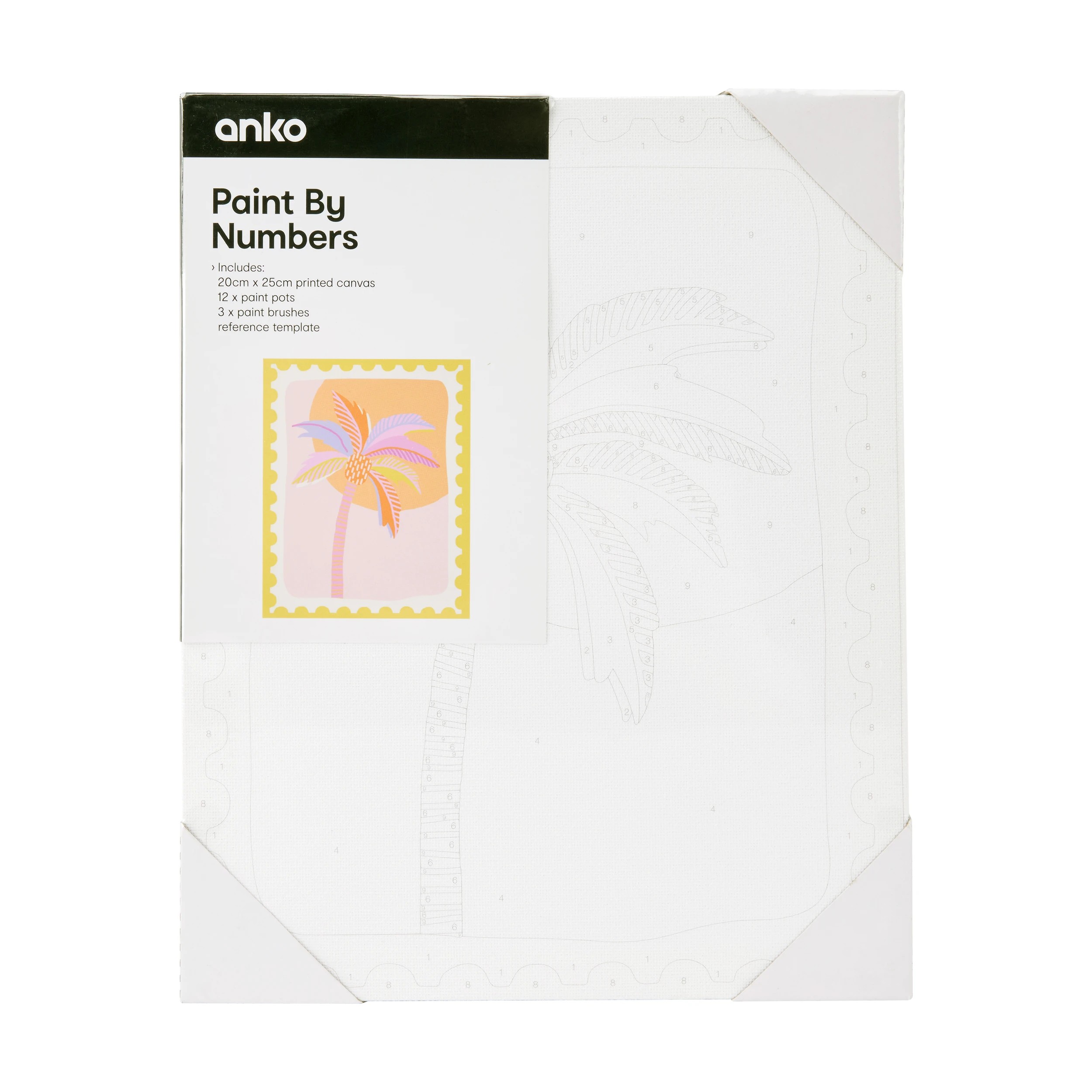 1 Paint by Numbers - Palm, 1 of 3