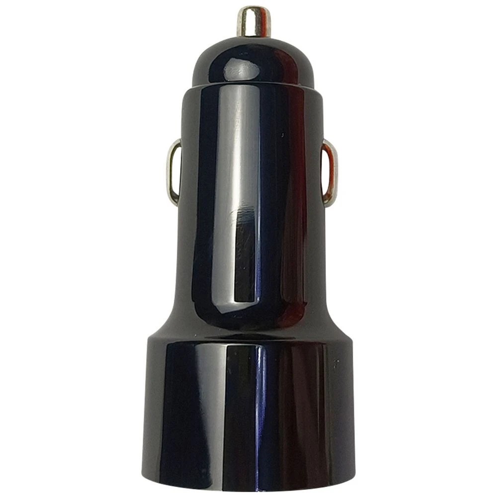 1 Keji USB-A 12W Dual Car Charger Black, 1 of 5