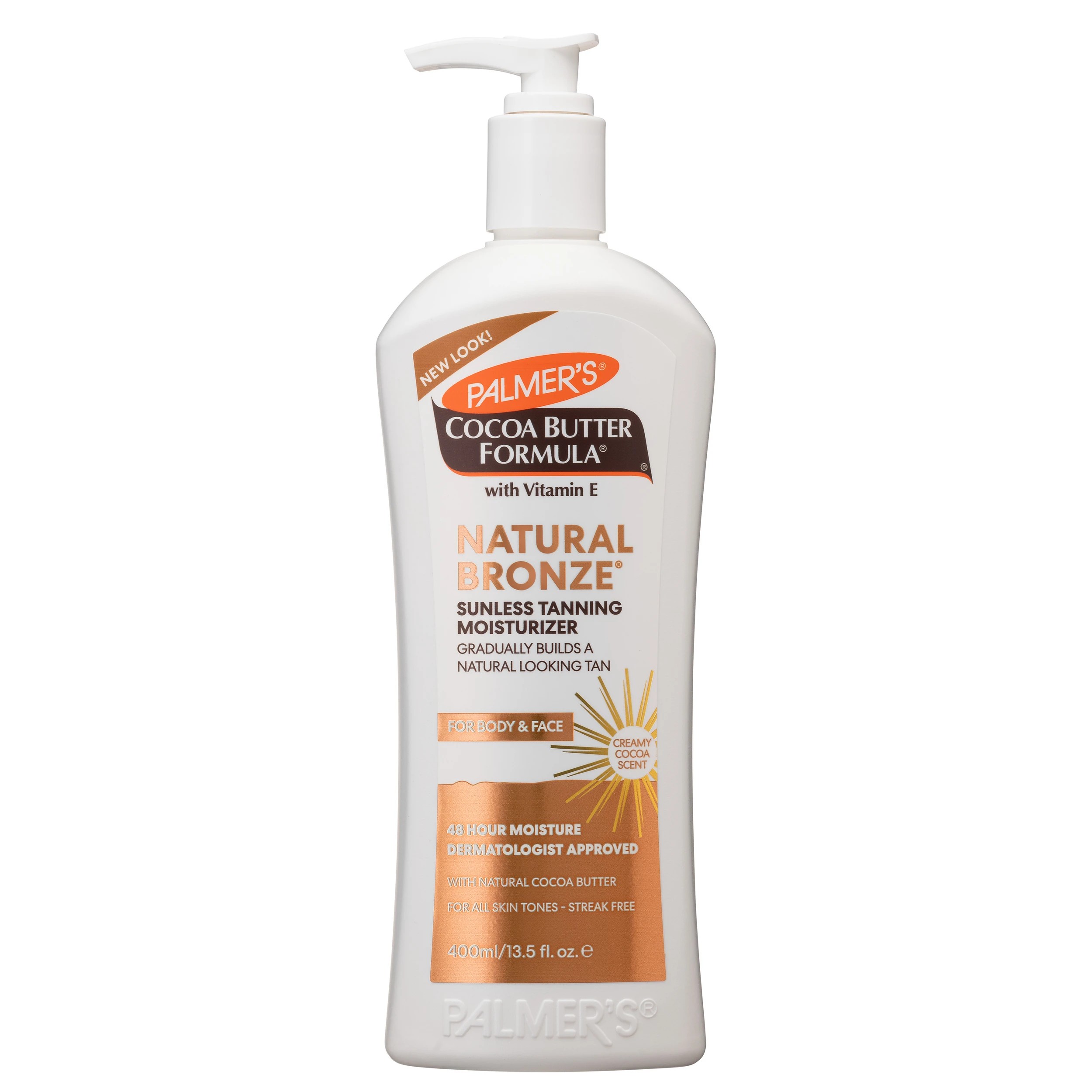 1 Palmer's Cocoa Butter Formula Natural Bronze Body Lotion 400ml - Natural Cocoa Butter and Vitamin E, 1 of 4