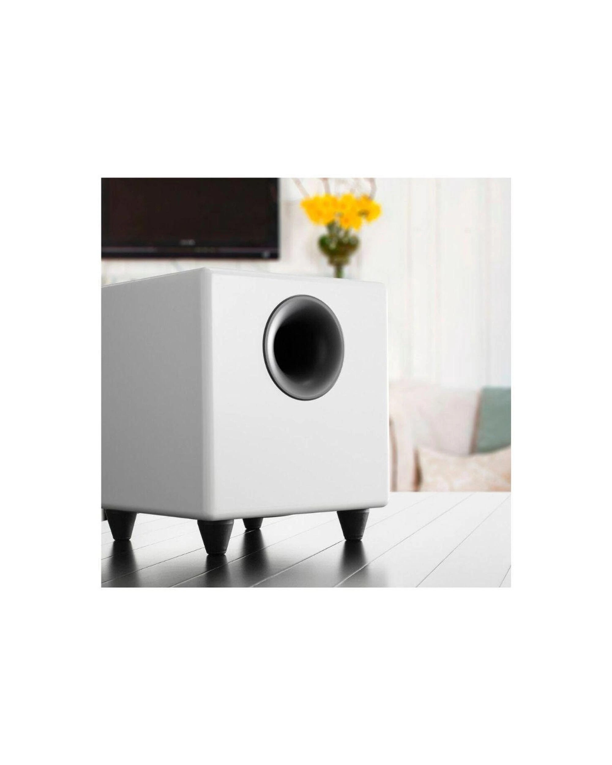 3 Audioengine S8 Premium Powered Subwoofer Hi-Gloss White, 3 of 3