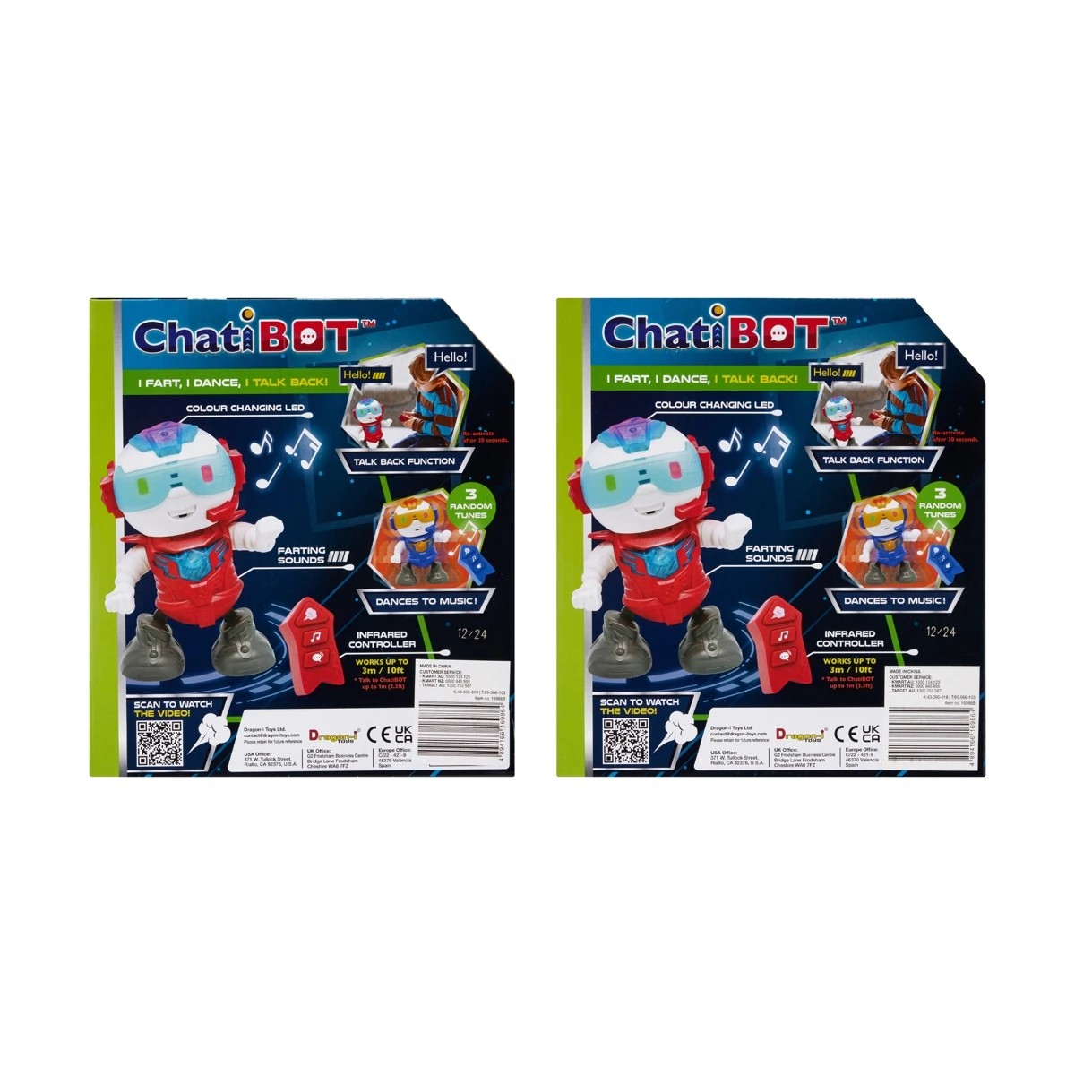 10 Chati Bot Toy - Assorted, 10 of 10