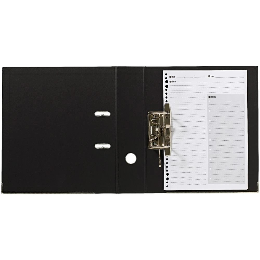 3 Otto Recycled Lever Arch Black, 3 of 3