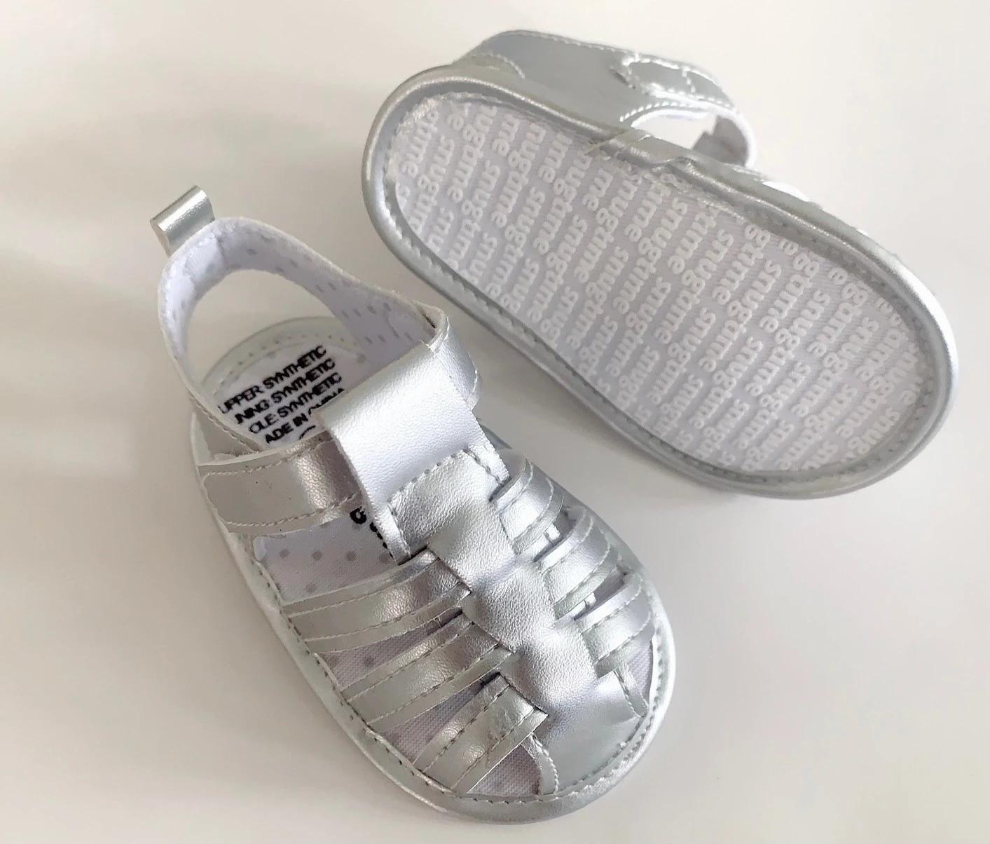 2 Snugtime Silver Sandal Size 5 SILVER, 2 of 5