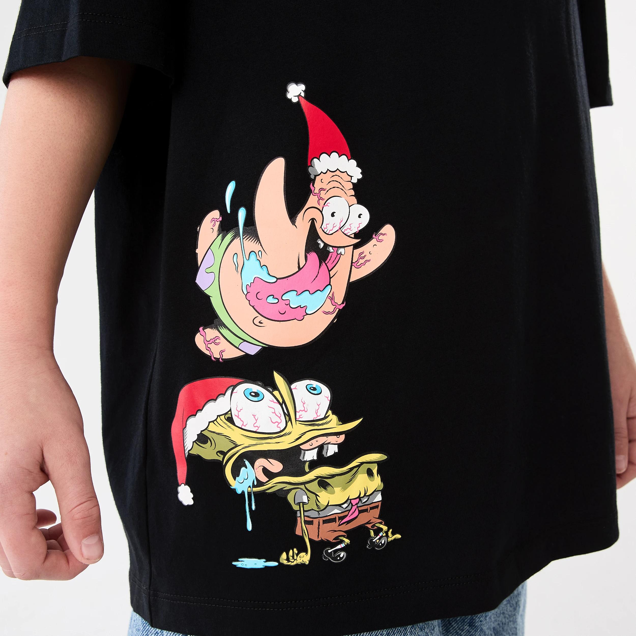 5 SpongeBob License Christmas T-shirt XMAS SPONGEBOB DESIGN, 5 of 7
