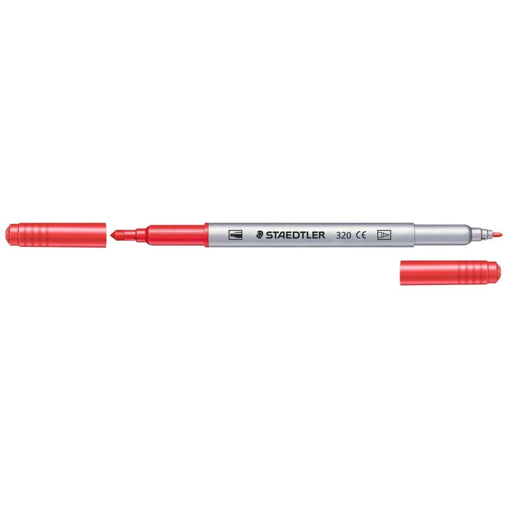 4 Staedtler Noris Twin Fibre Tip Markers 12 Pack, 4 of 4