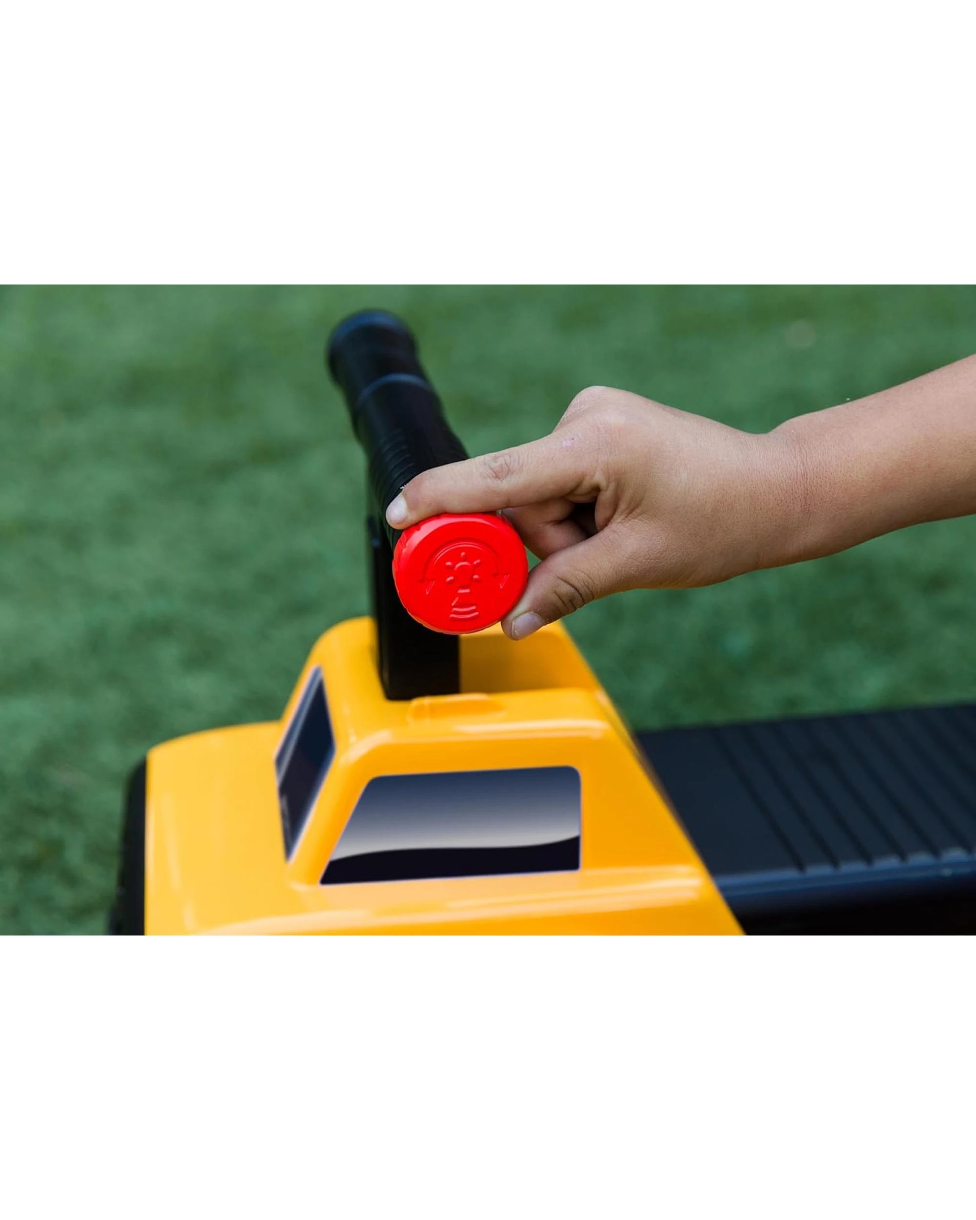 5 CAT Play and Ride Dump Truck - Yellow, 5 of 6