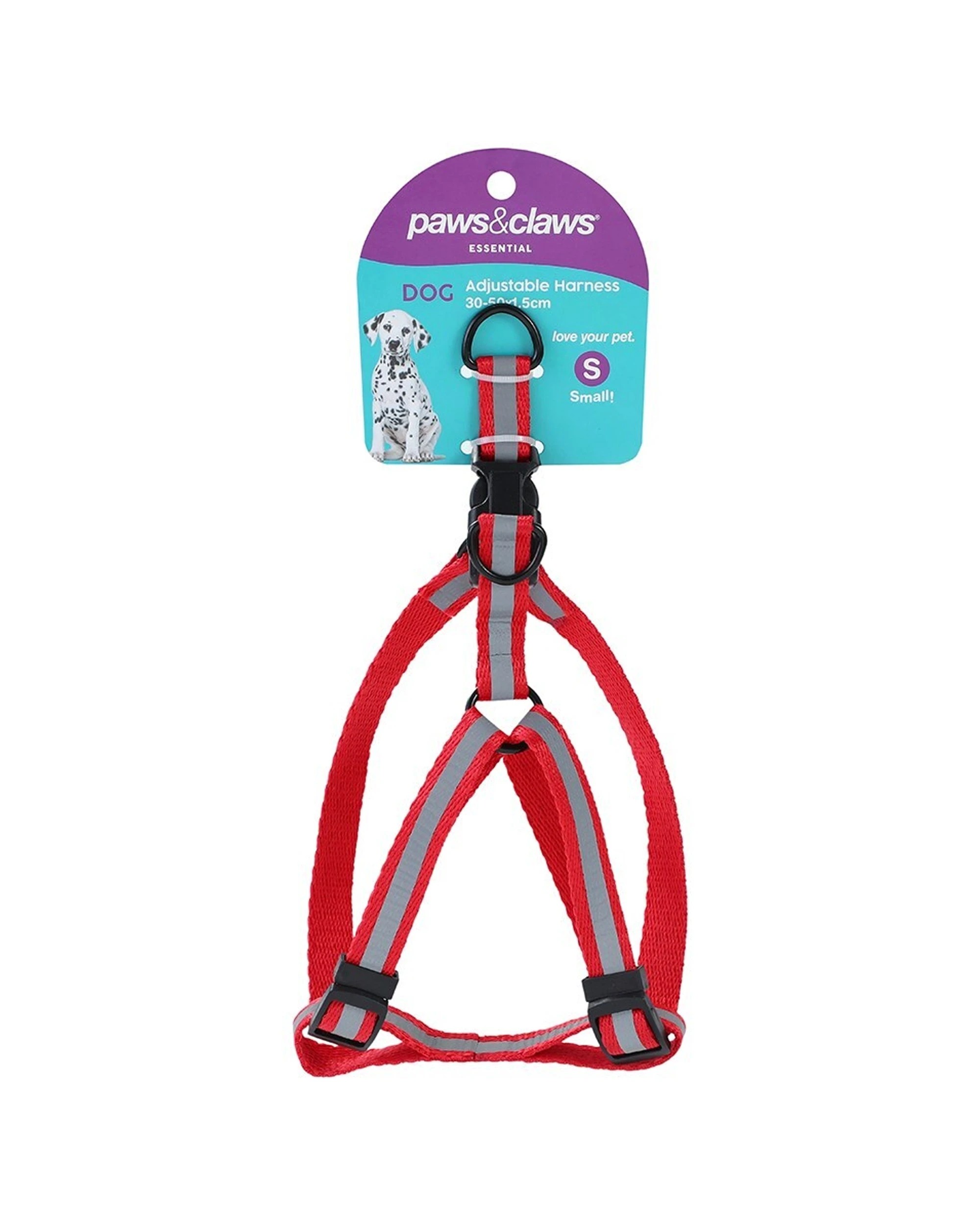 6 Paws And Claws 3pk Adjustable Pet Harness Small - Multi, 6 of 9