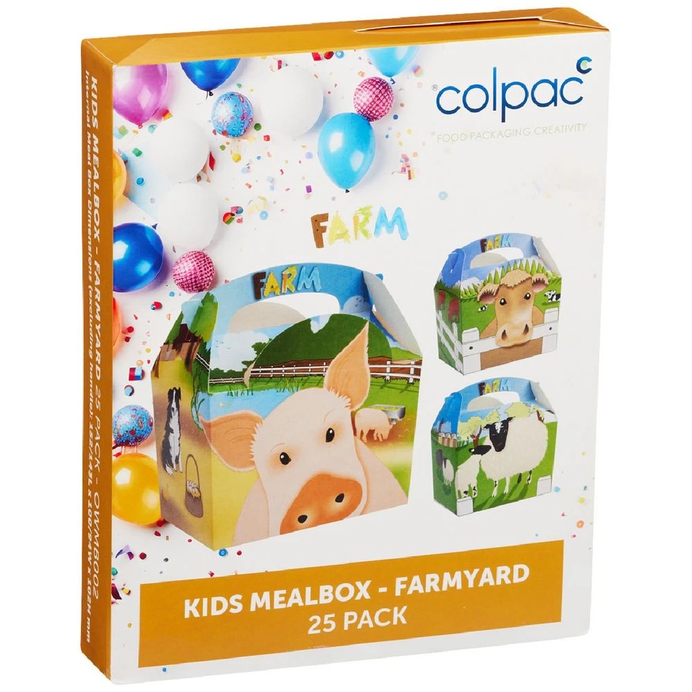 1 Colpac Kids Mealbox Farm 25 Pack, 1 of 6