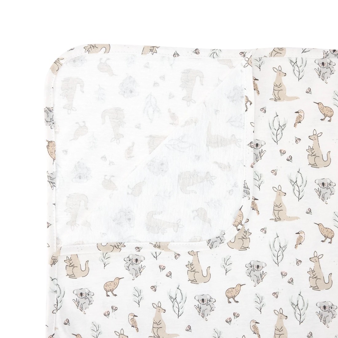 2 Cotton Jersey Blanket - Australiana, 2 of 5