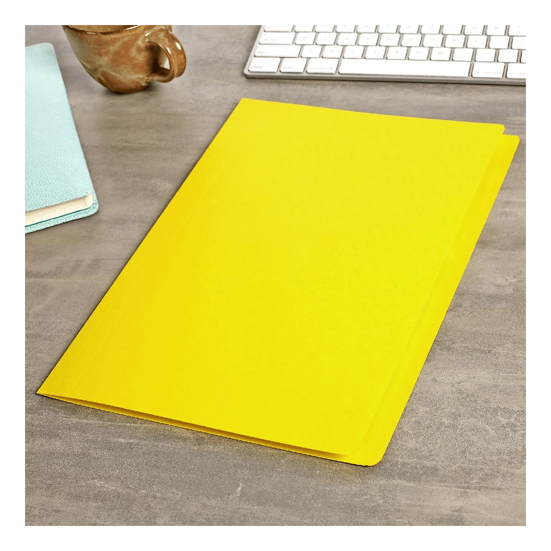 2 Avery Foolscap Manila Folder Yellow 100 Pack, 2 of 2
