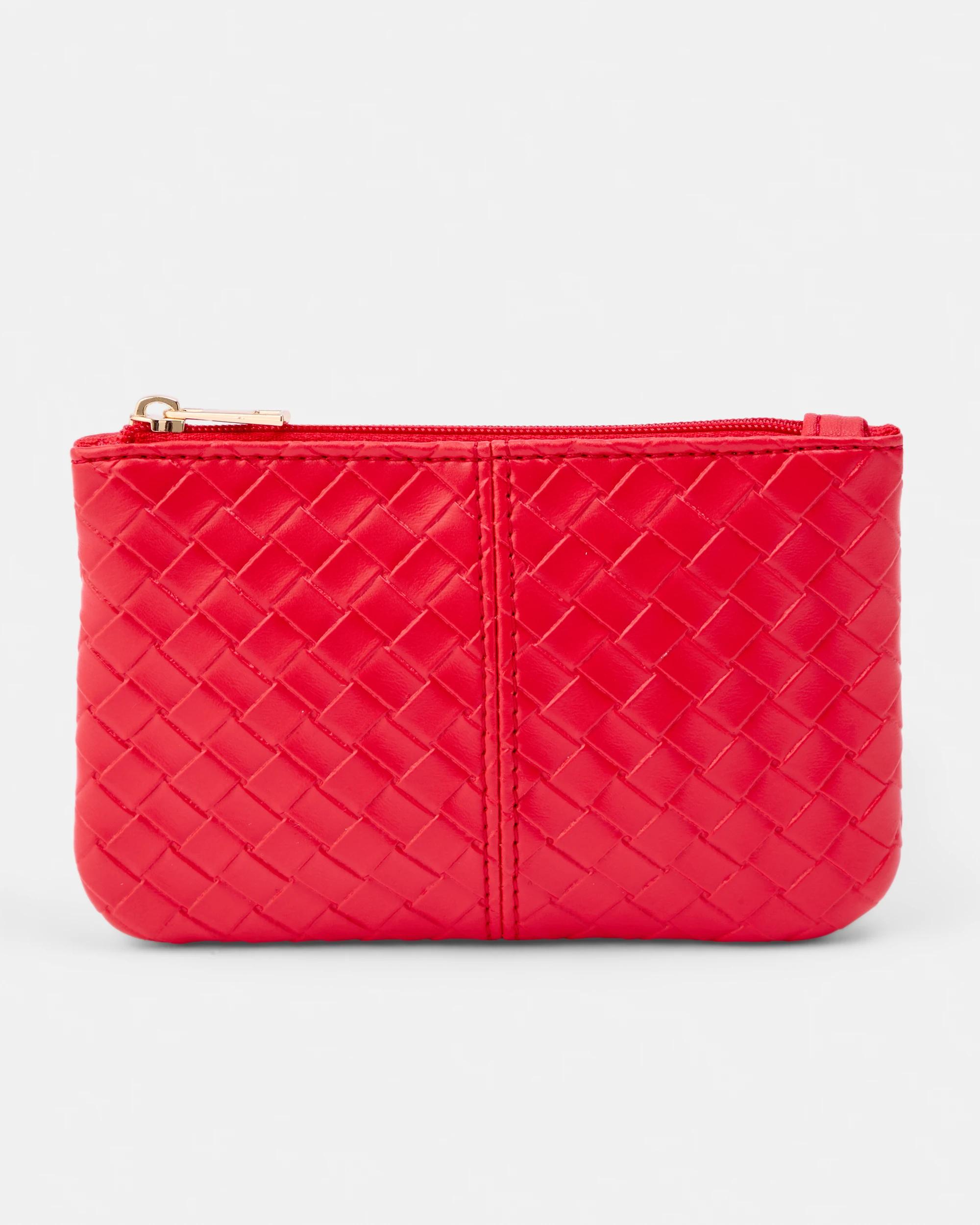 1 Weave Coin Purse Ruby Red, 1 of 4