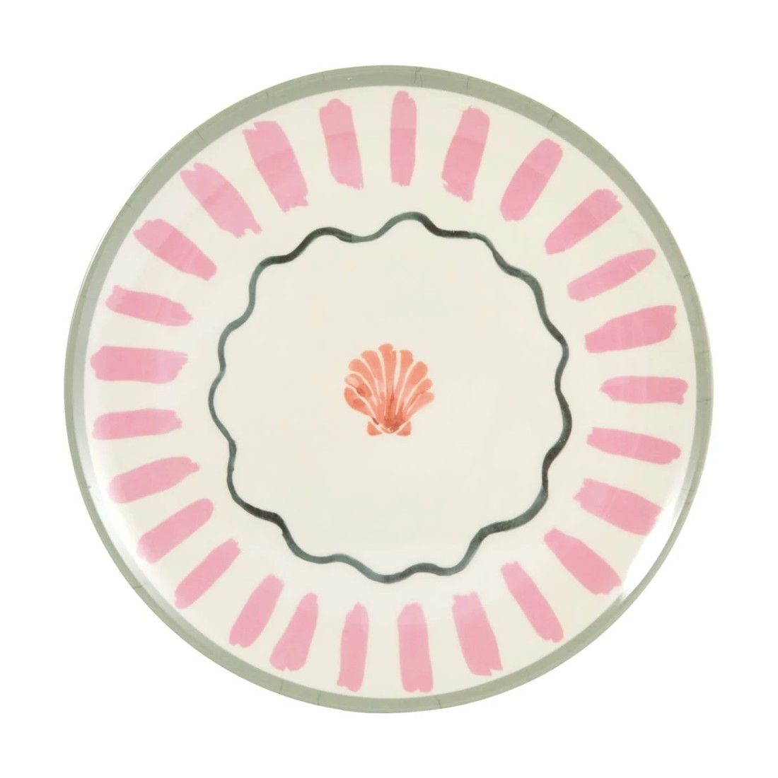 5 4 Pack Tropical Dinner Plates, 5 of 8