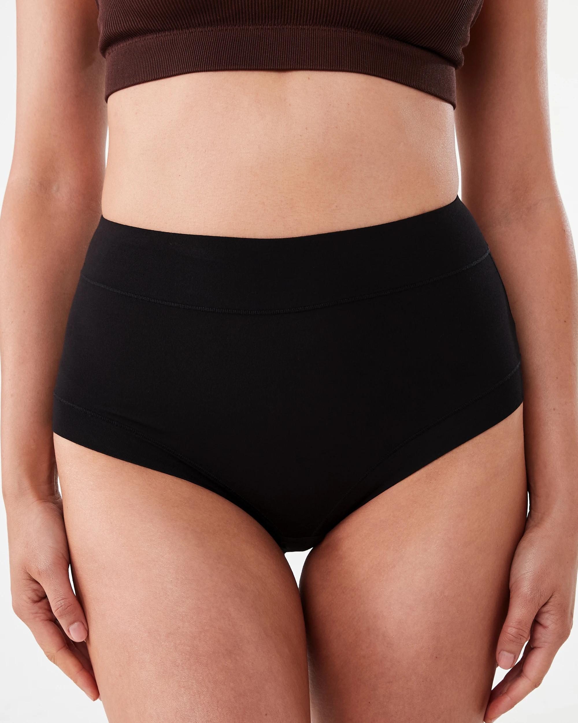 3 3 Pack Bamboo Full Briefs BLACK, 3 of 6