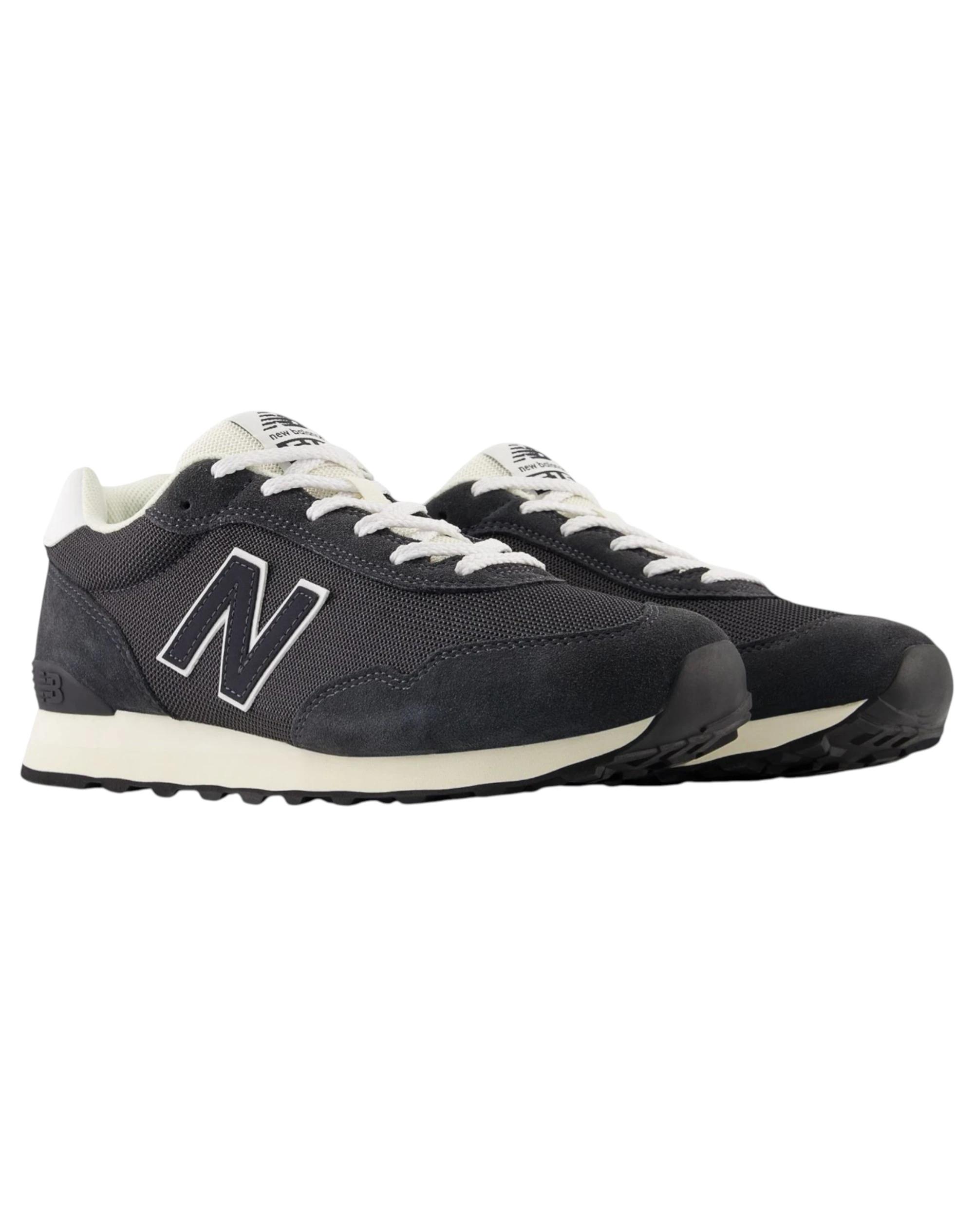 7 New Balance Mens 515 Black/ White Athletic Shoes BLACK/WHITE, 7 of 8