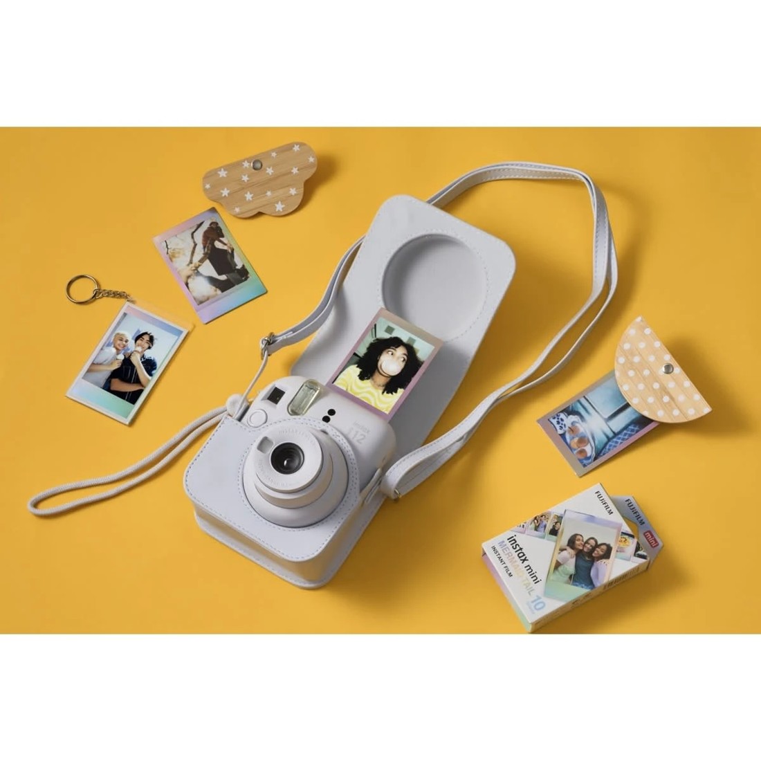 3 Fujifilm Instax Mini 12 Stax of Fun Instant Photo Kit - Clay White, 3 of 3