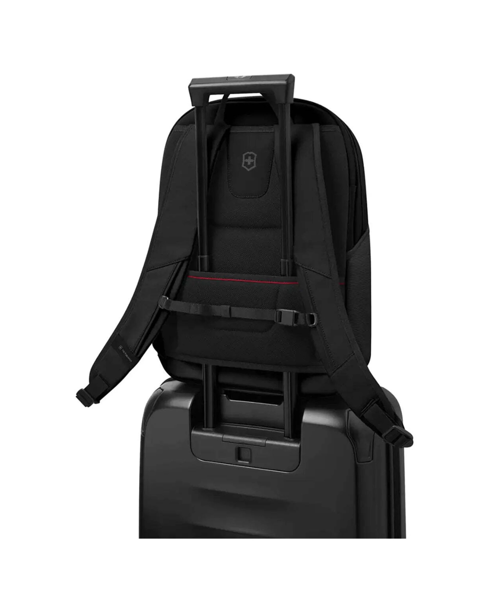 8 Victorinox Altmont Modern Deluxe 15.6in Laptop Backpack Compartments Water Resistant 27L - Black, 8 of 8