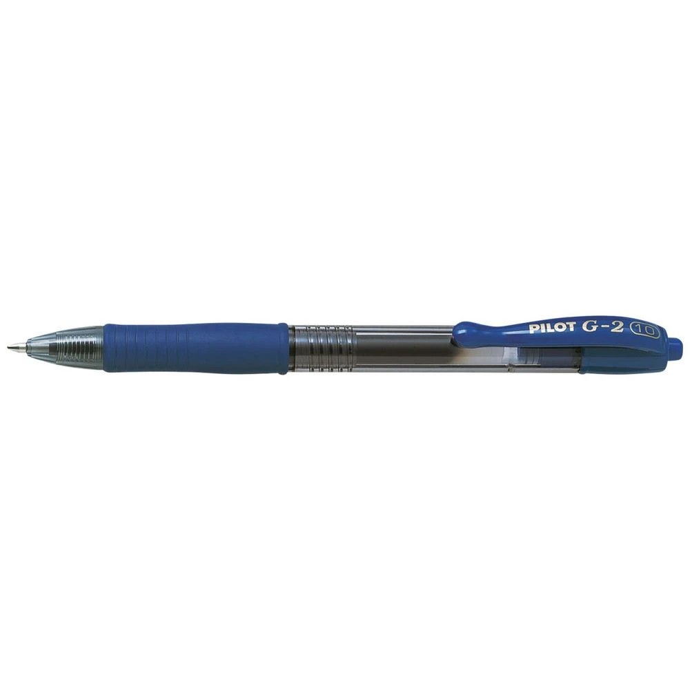 1 PILOT G-2 Broad Retractable Gel Pen Blue, 1 of 2