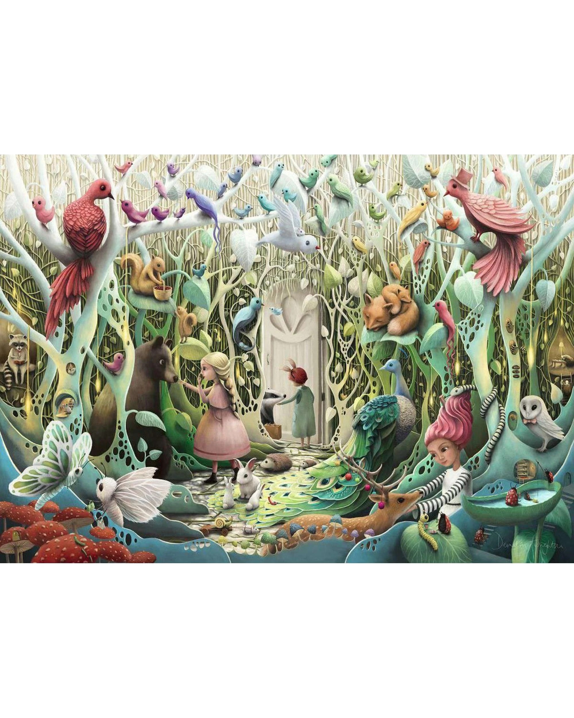 2 Ravensburger Demelsa Haughton The Secret Garden 1000 Piece Jigsaw Puzzle, 2 of 2