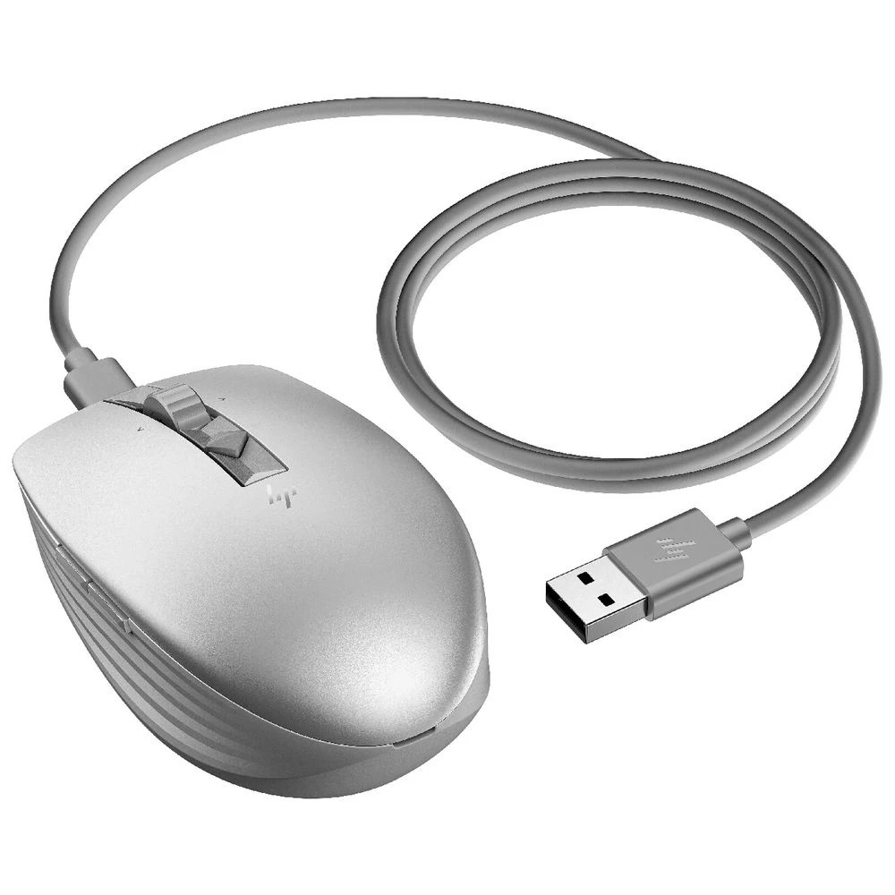 6 HP 710 Rechargeable Silent Bluetooth Mouse Silver, 6 of 7