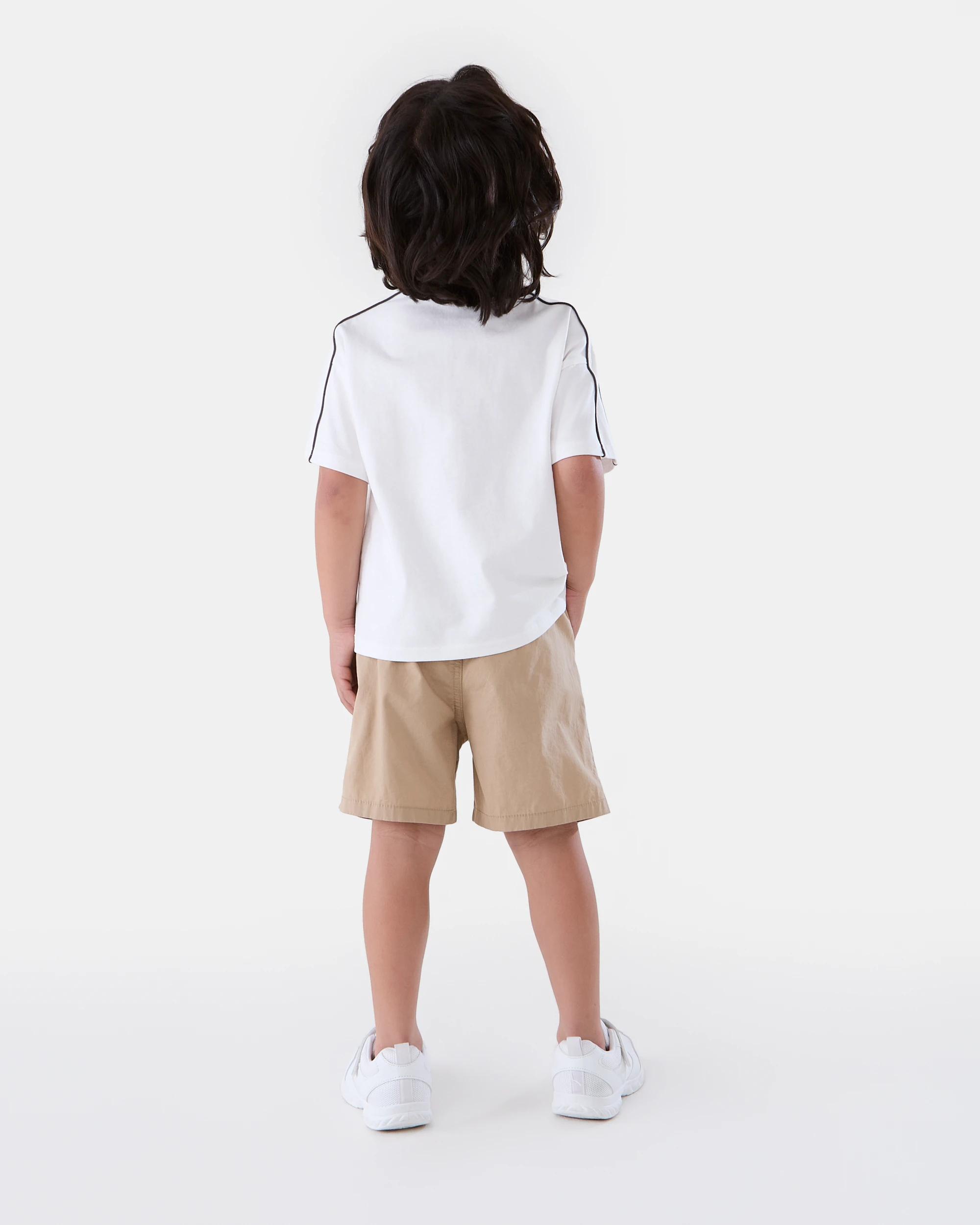 8 Oversized Printed T-shirt Wht Race, 8 of 8