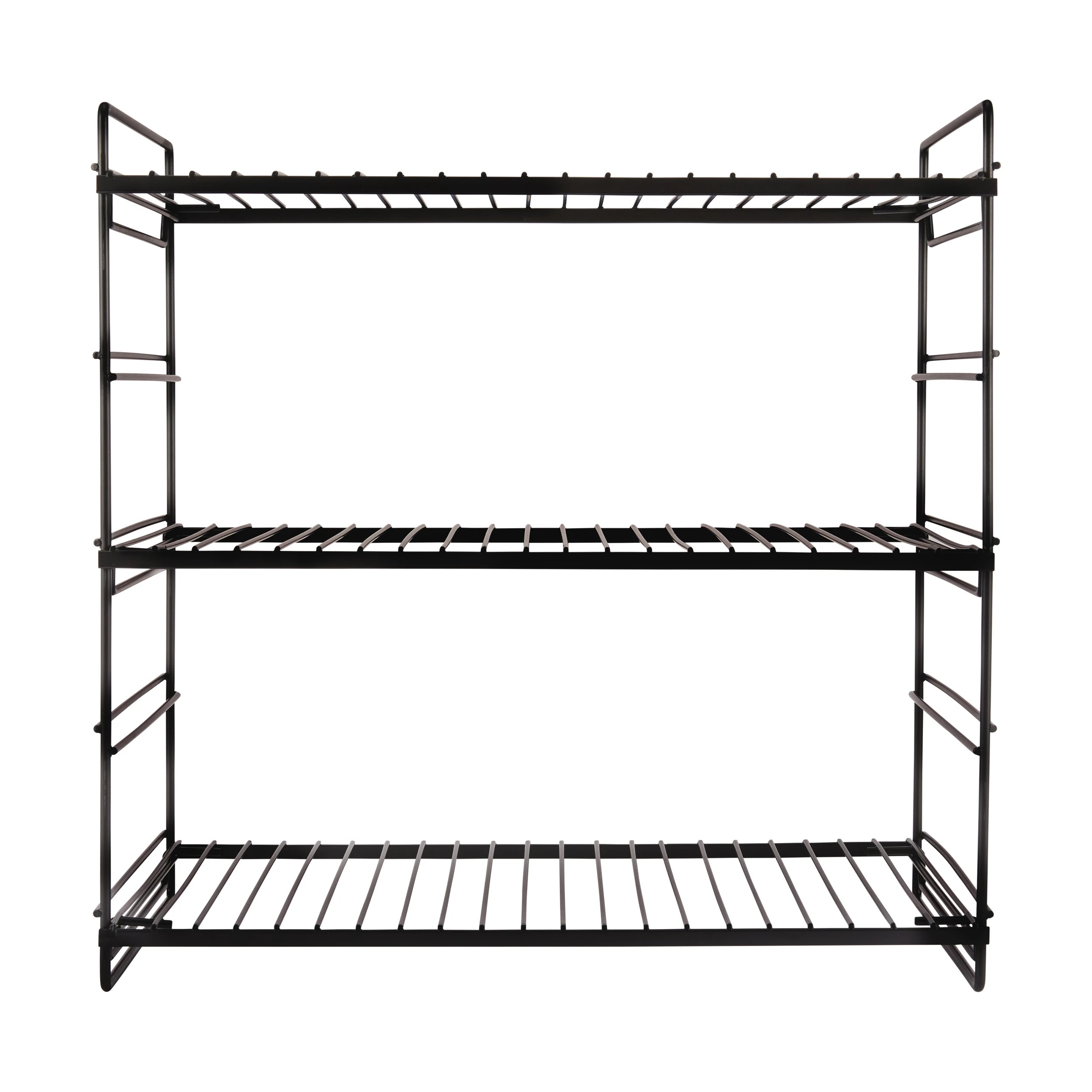 2 Black Wire 3 Tier Shelf, 2 of 7