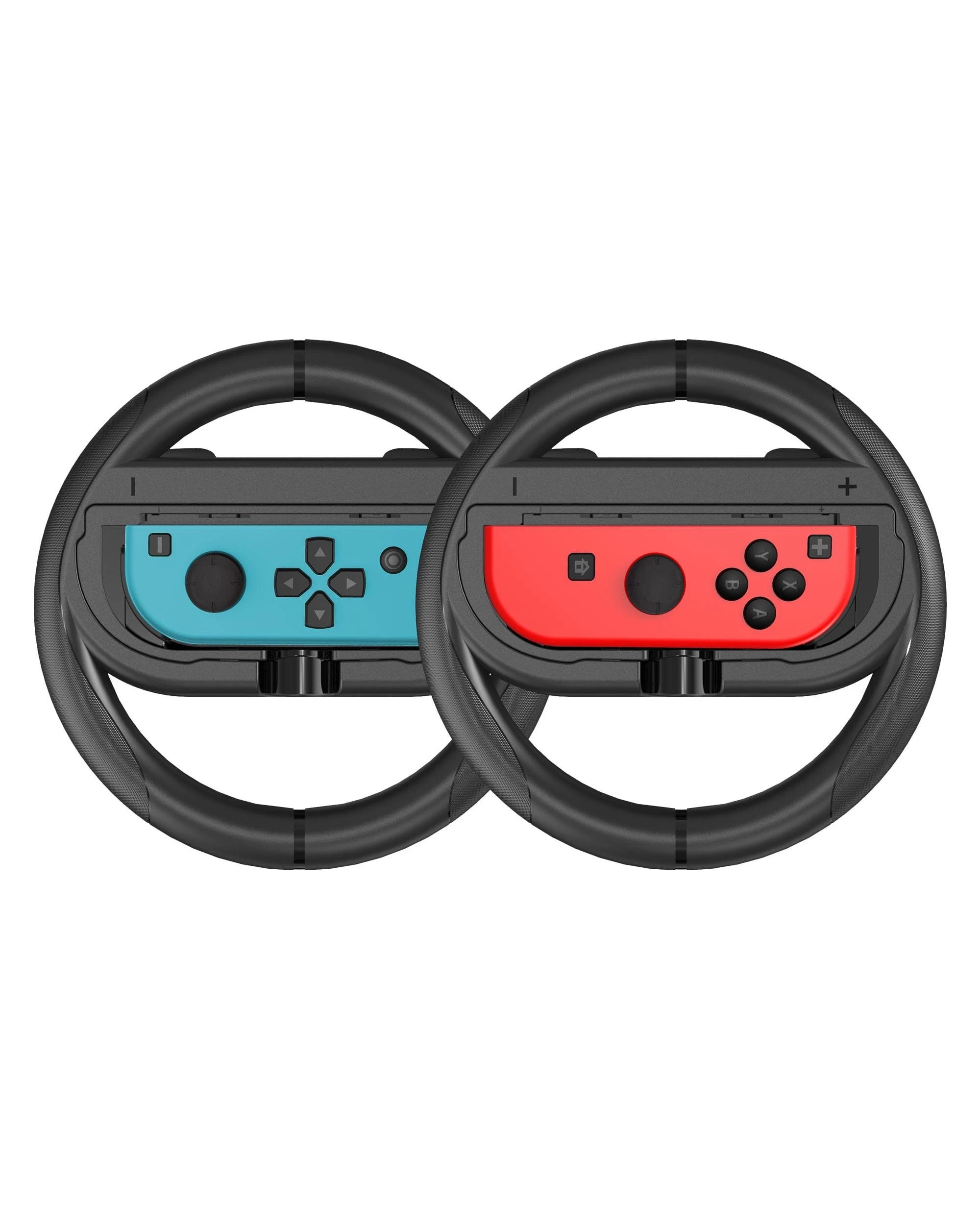 6 Powerwave Steering Wheel Twin Pack for Nintendo Switch and Nintendo Switch 2 - Black, 6 of 6