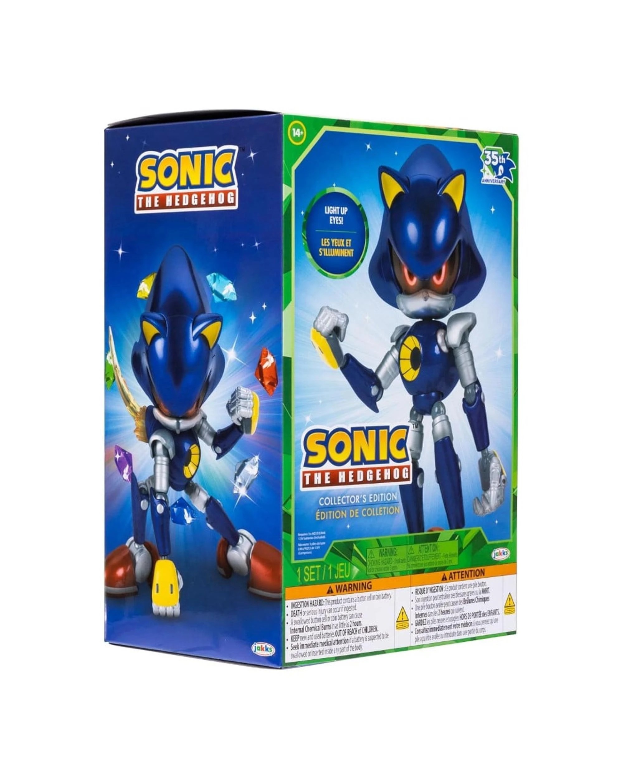 9 Sonic The Hedgehog Modern Metal Sonic Collectors Edition 6 Inch Figure, 9 of 9