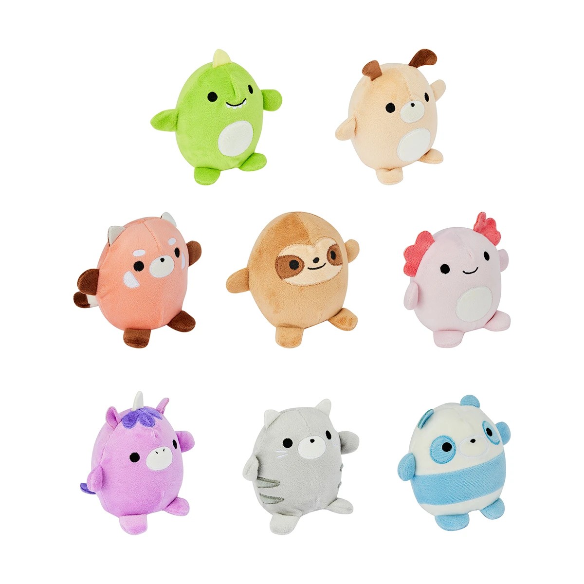 3 Eggie Friends Soft and Squeezy Plush Toy - Assorted, 3 of 9