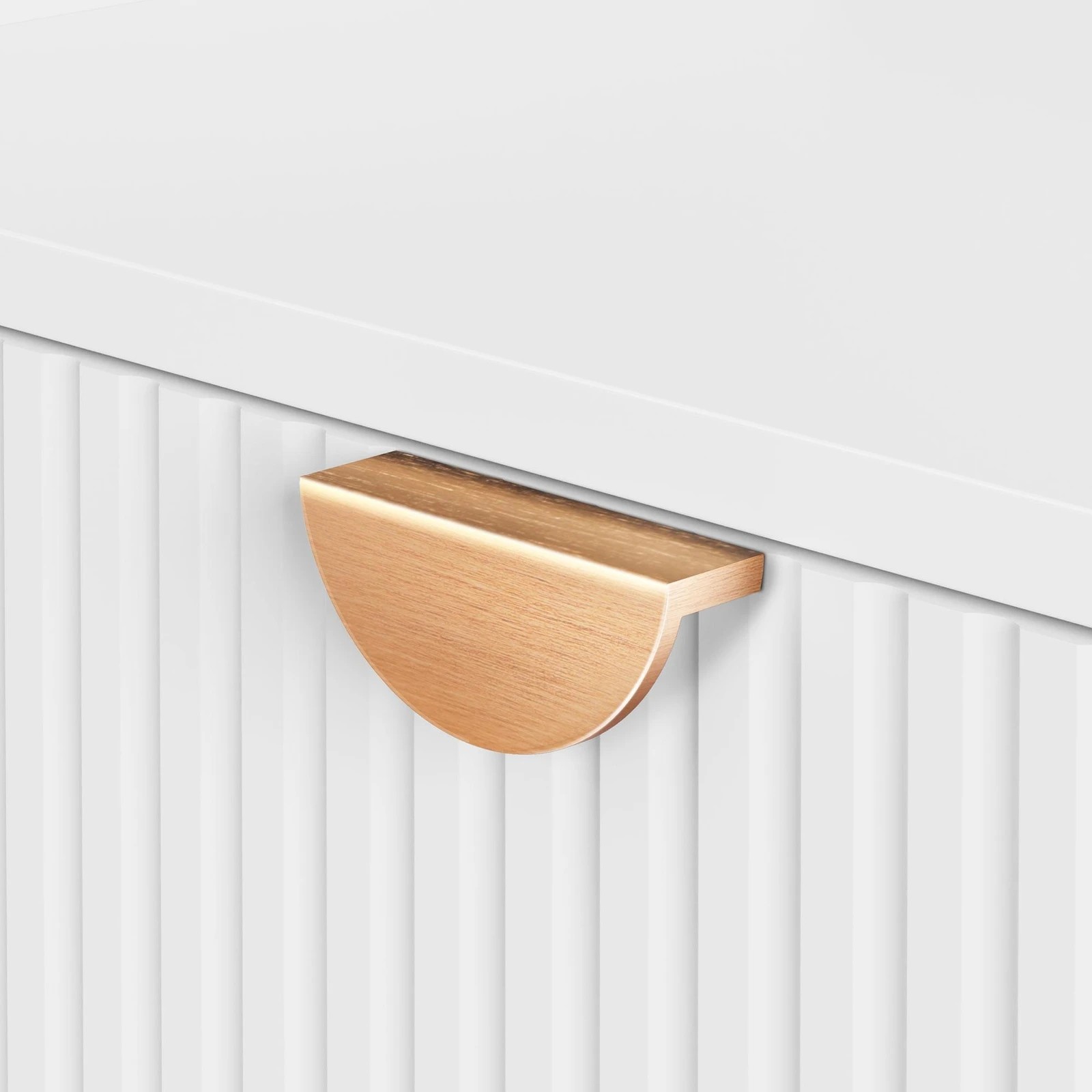 6 Alfordson 3 Chest of Drawers Modern Storage Cabinet Dresser Tallboy - White, 6 of 10