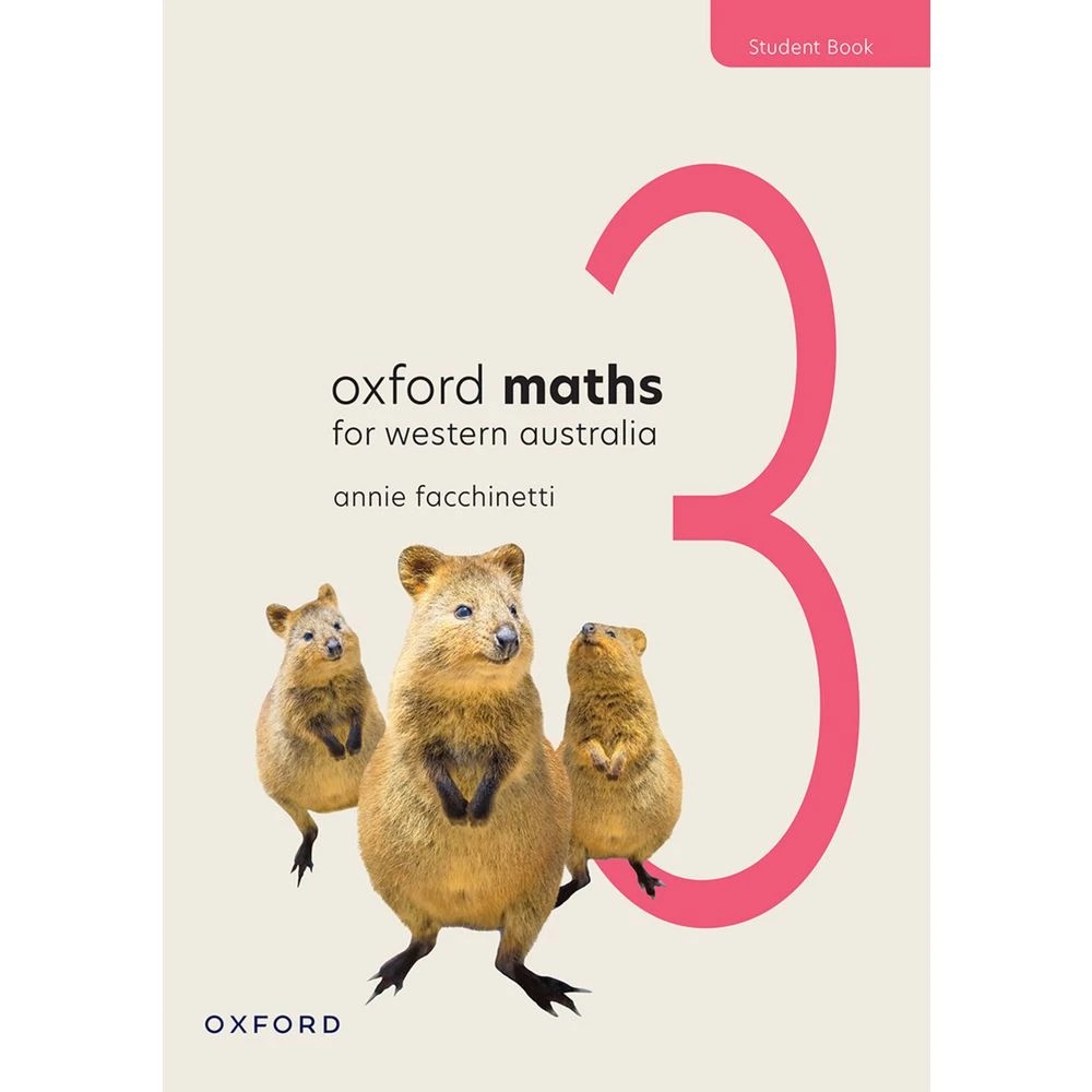 1 Oxford Maths for Western Australia Value Pack Year 3, 1 of 1