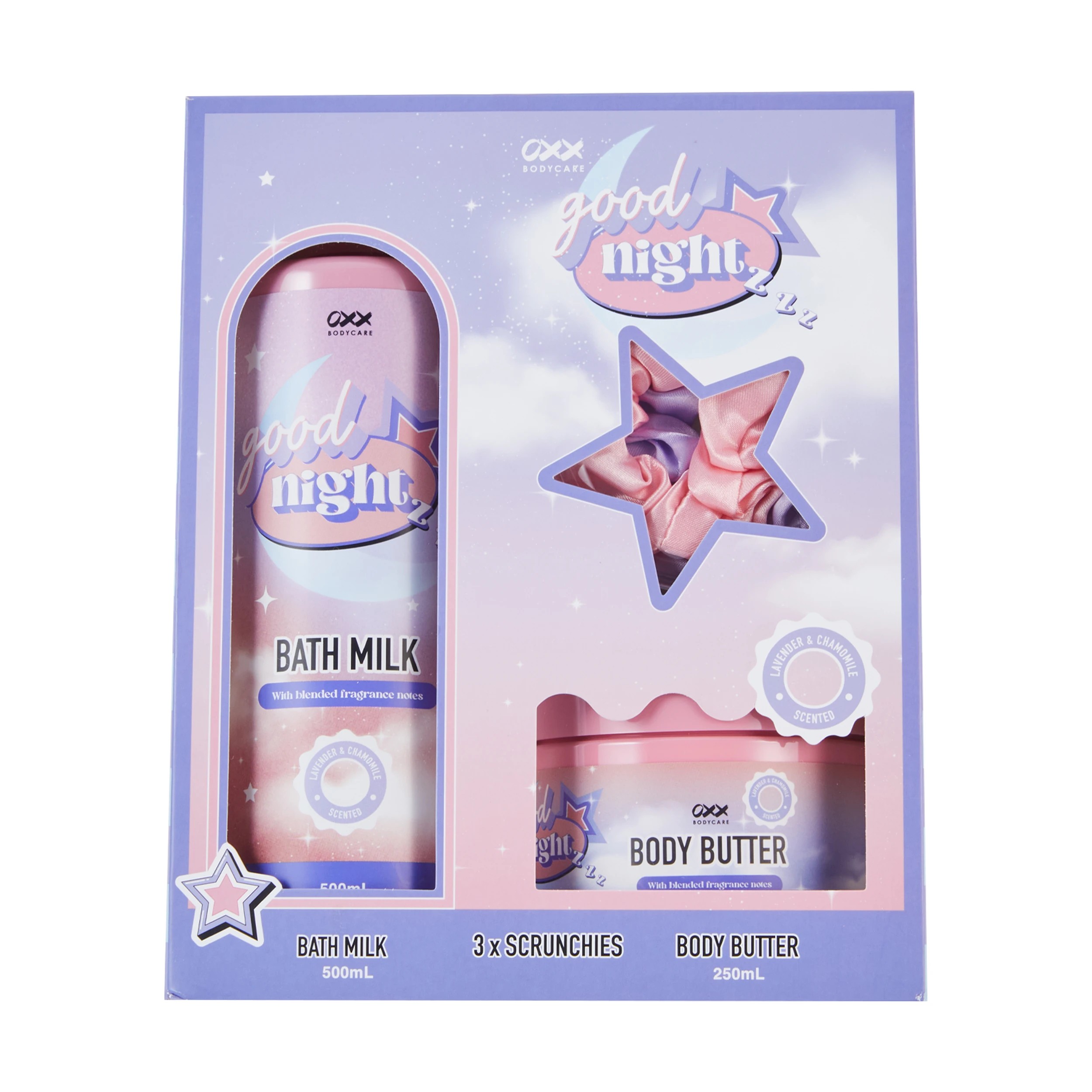 1 OXX Bodycare Good Nightzzz Gift Set, 1 of 6