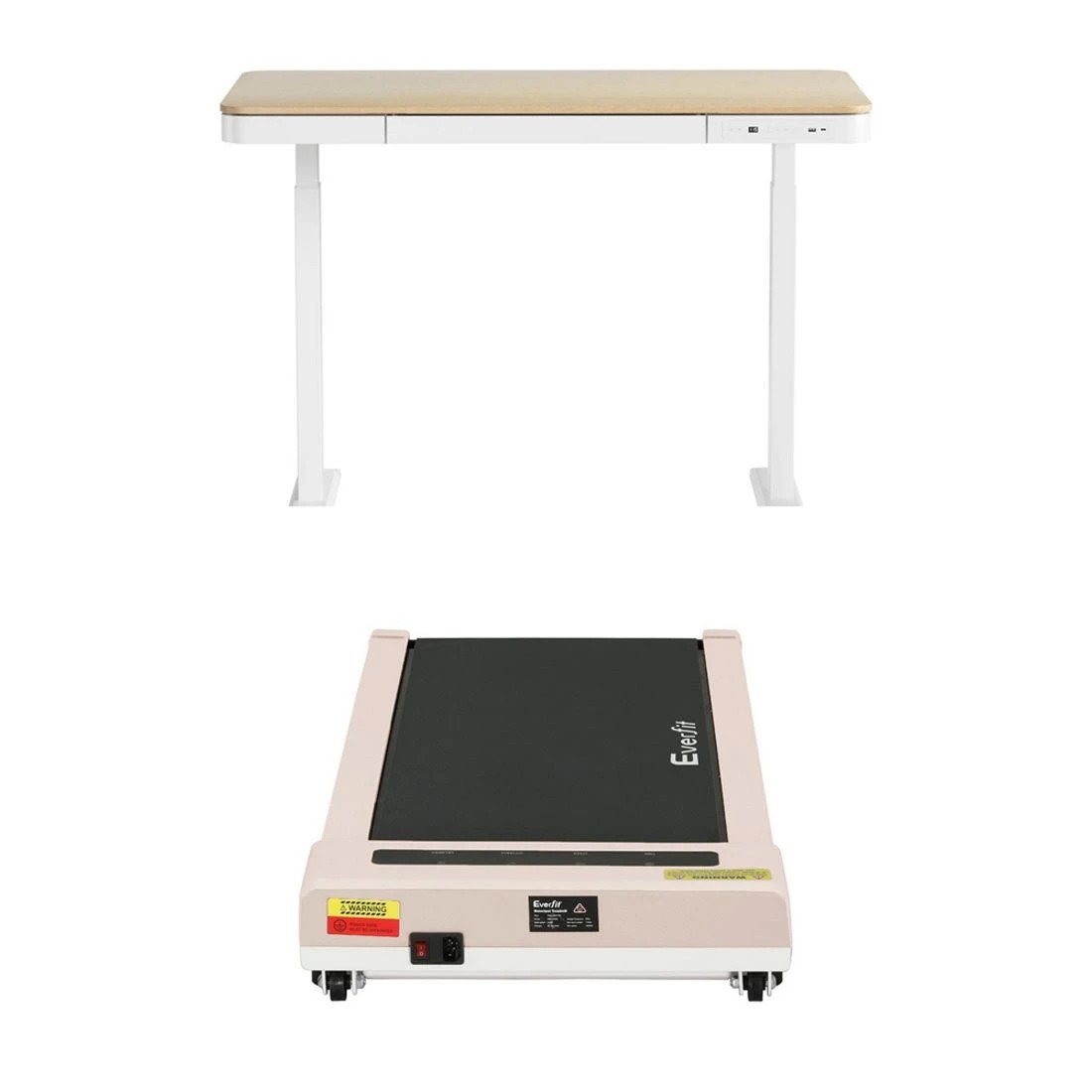 3 Artiss Electric Treadmill with 120cm Automatic Standing Desk Walking Pad - Multi, 3 of 9