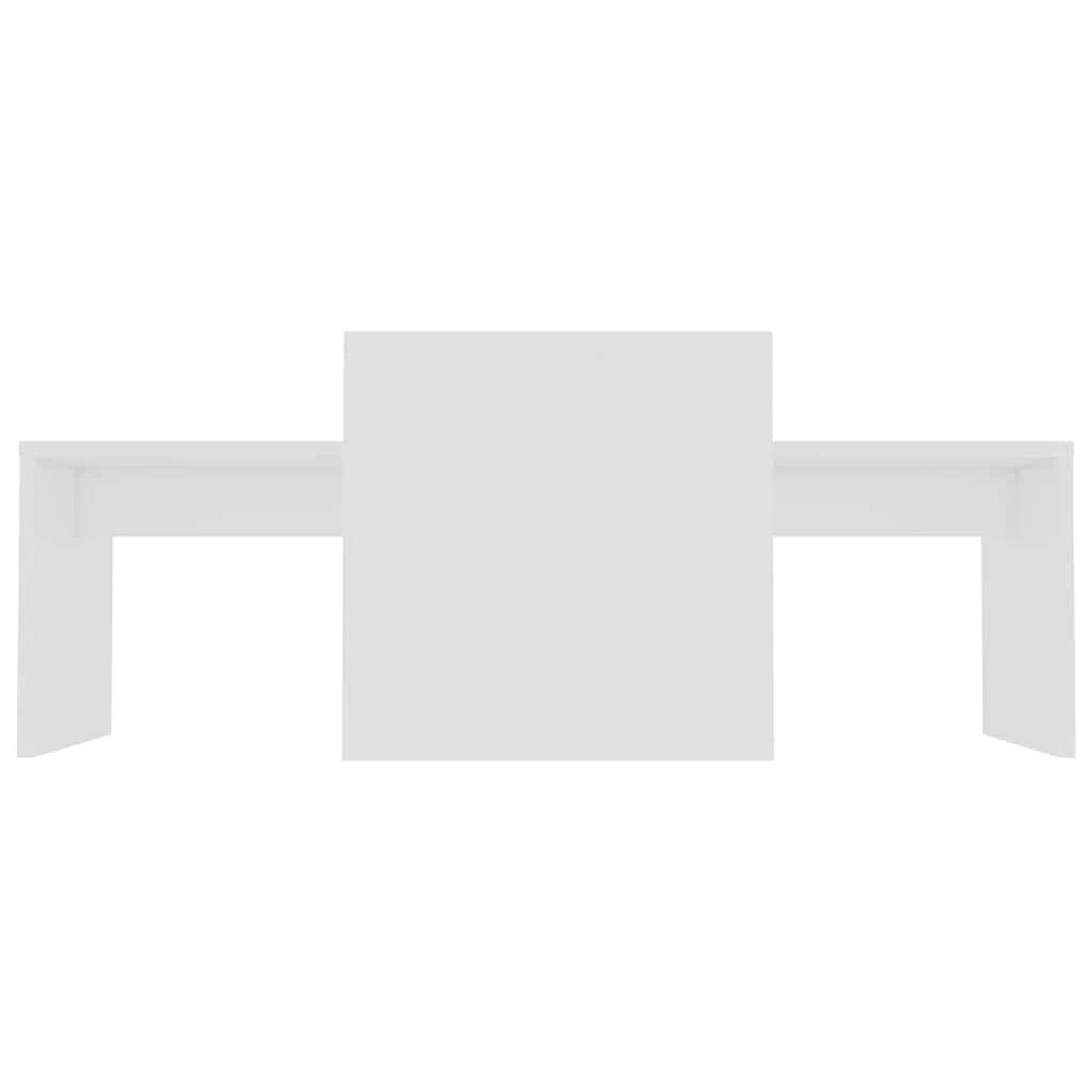 3 Vidaxl Coffee Table Coffee Table, Coffee Tables - White, 3 of 7