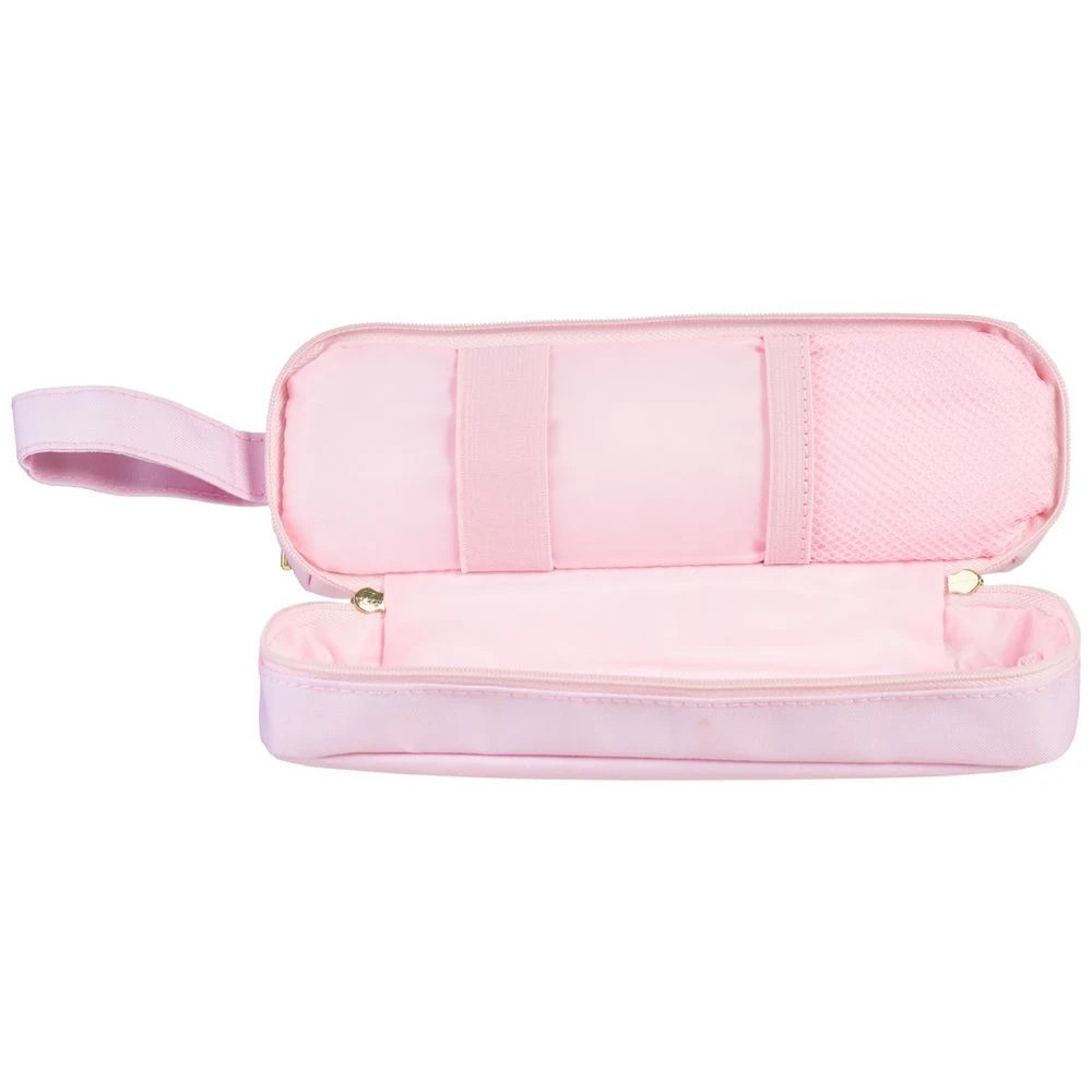 3 Otto 2 Zip Pencil Case Pink, 3 of 3
