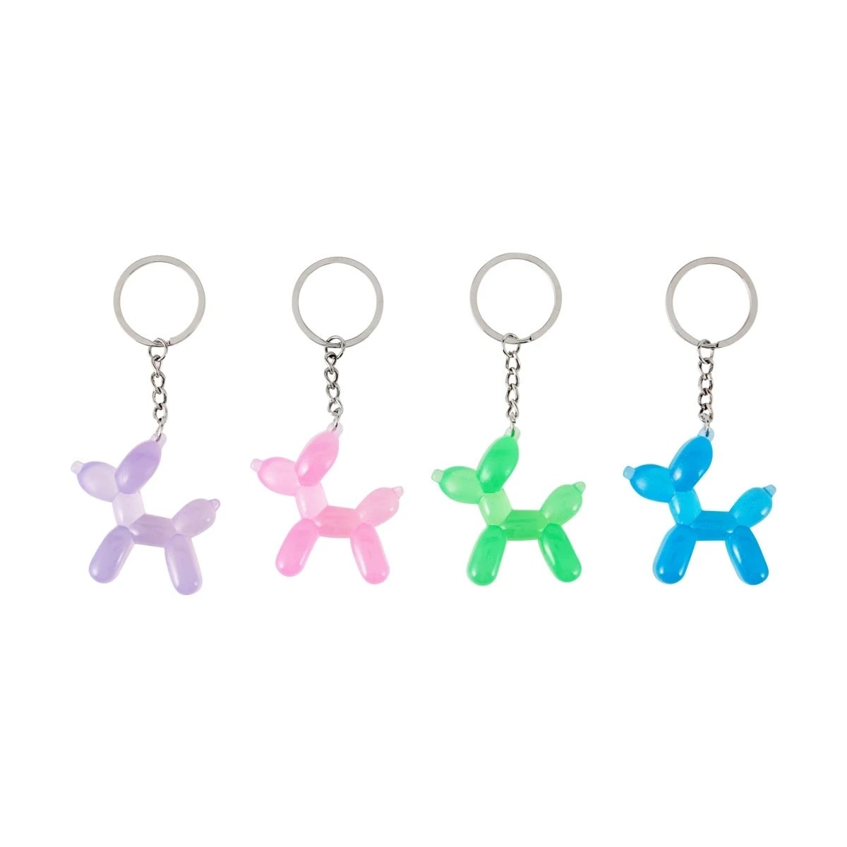 1 4 Piece Balloon Dog Favours, 1 of 5