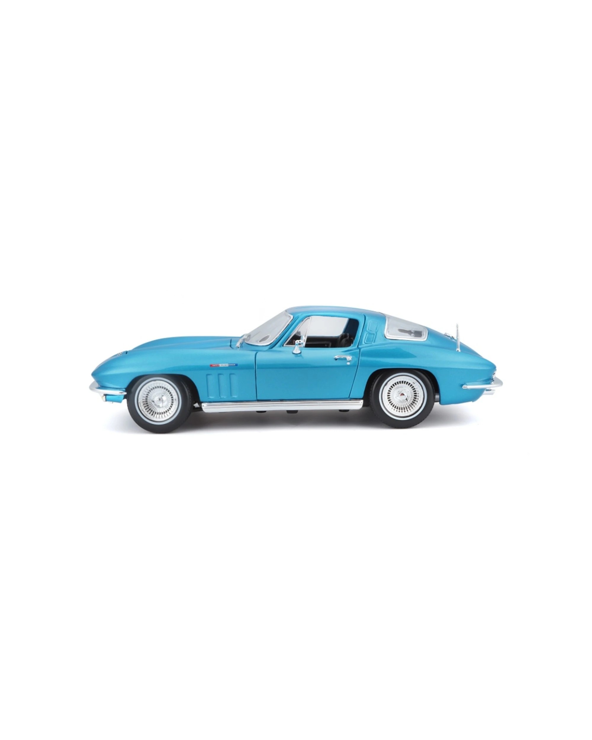 Maisto 1965 Chevrolet Corvette Coupé Diecast Model Car Toy - Blue - Kmart