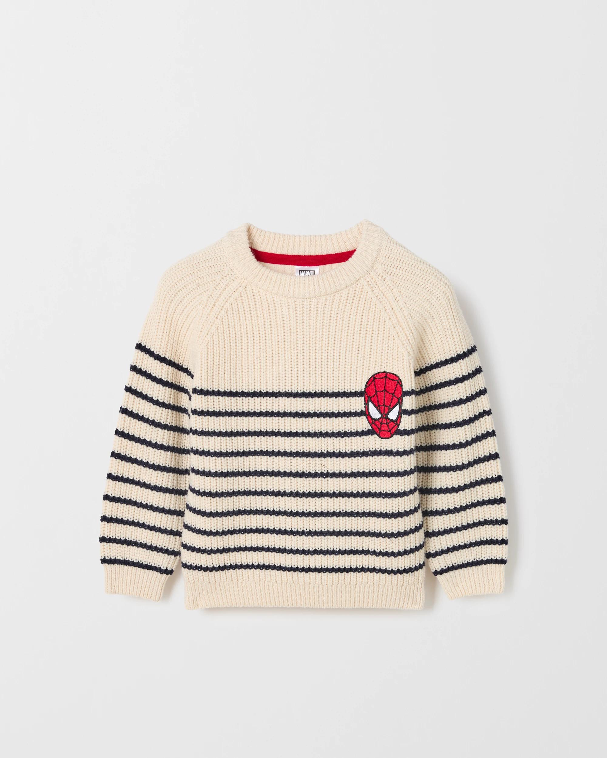 1 Marvel Spider-Man Australian Cotton Blend Knit Jumper , 1 of 1