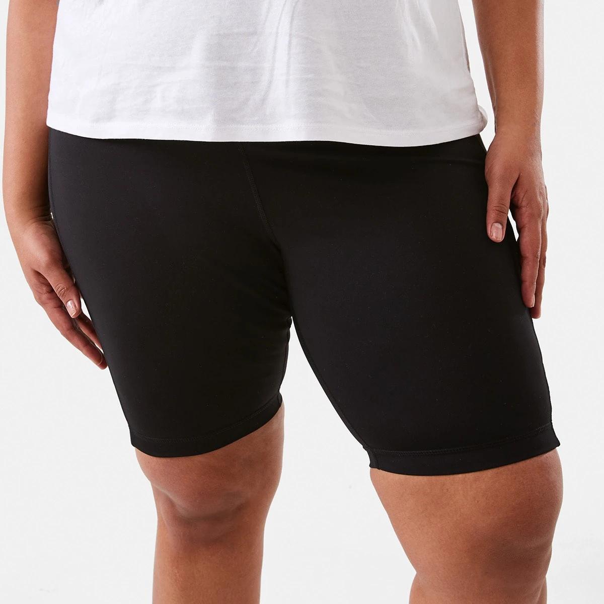 1 Curve Active Womens Shorts Black, 1 of 7