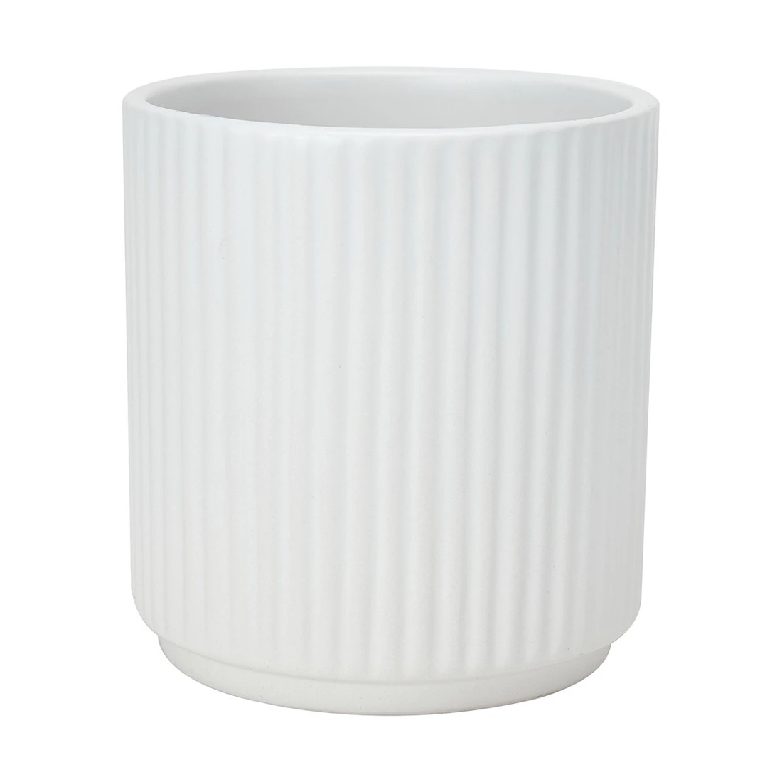 1 White Linear Pot Small, 1 of 6