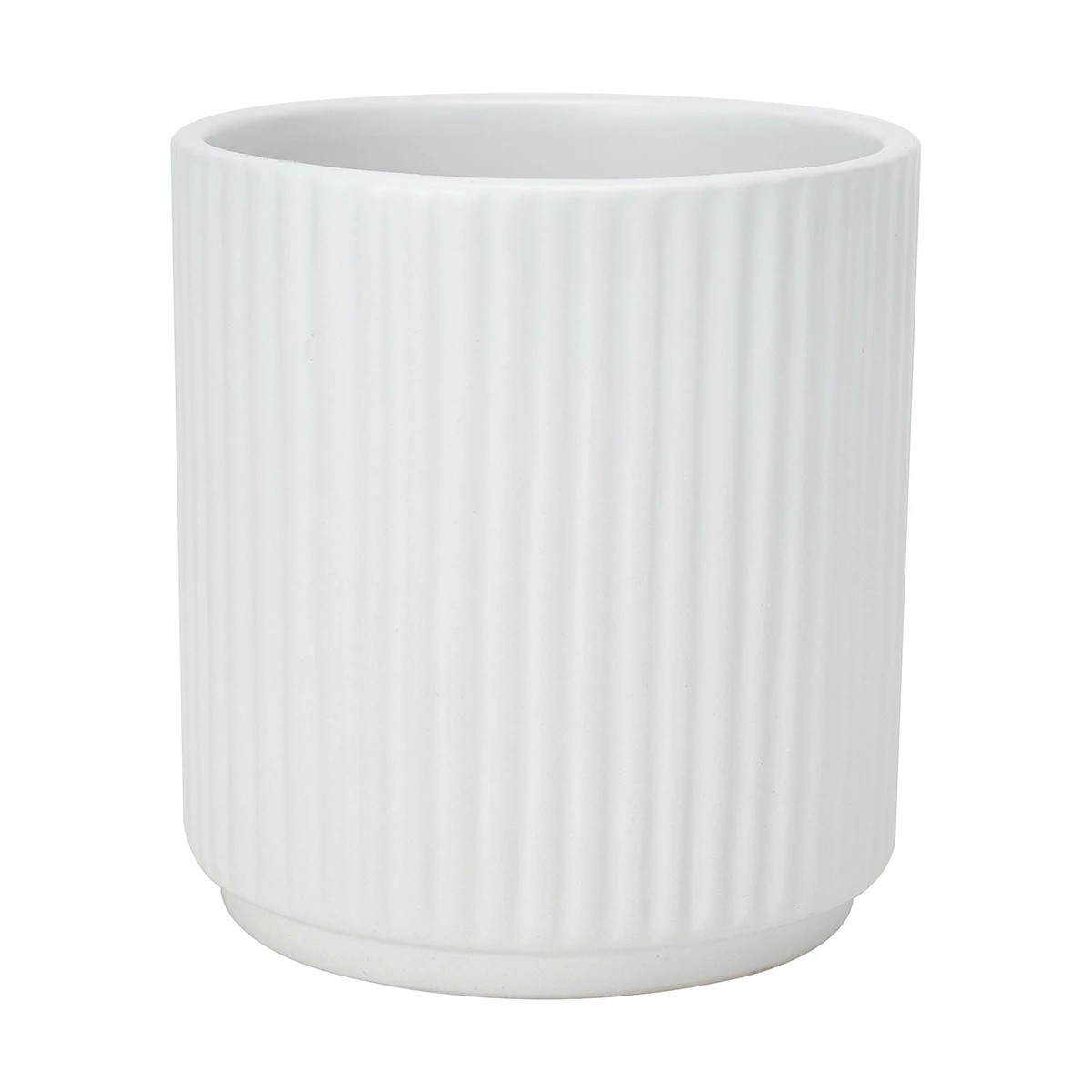 1 White Linear Pot Small, 1 of 6