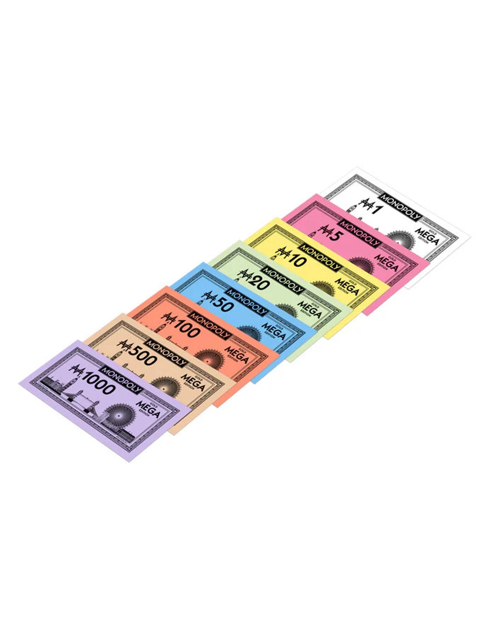 6 Monopoly Mega Gold Edition Board Game, 6 of 7