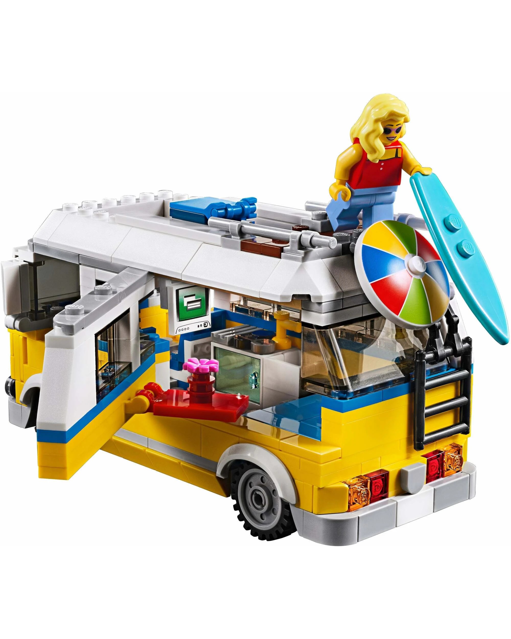 5 LEGO 31079 Sunshine Surfer Van: 3-in-1 Camper, Beach Buggy, Lifeguard Tower, 5 of 5