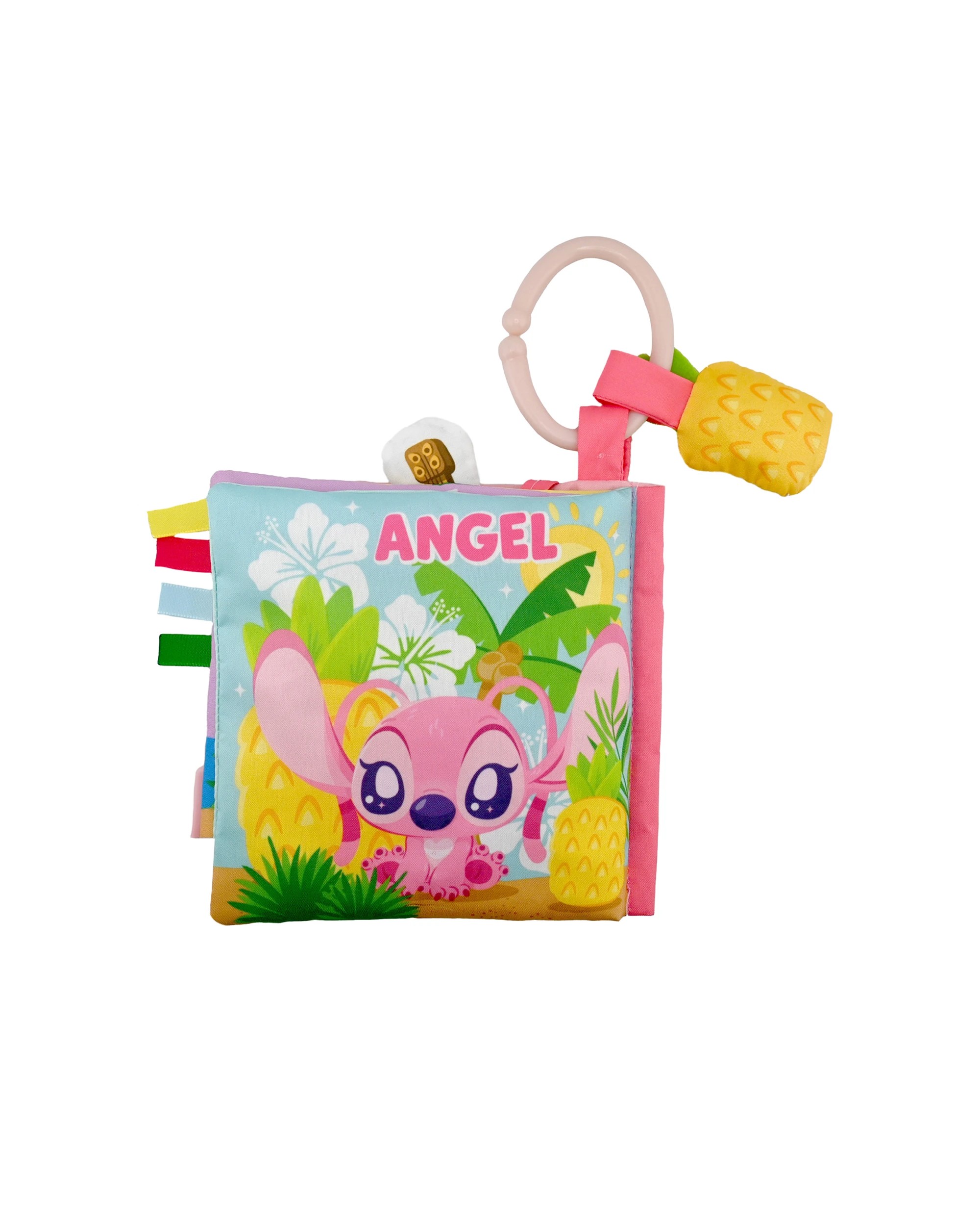 4 Disney Baby - Angel Soft Book Soft Toy - Birth+, 4 of 4