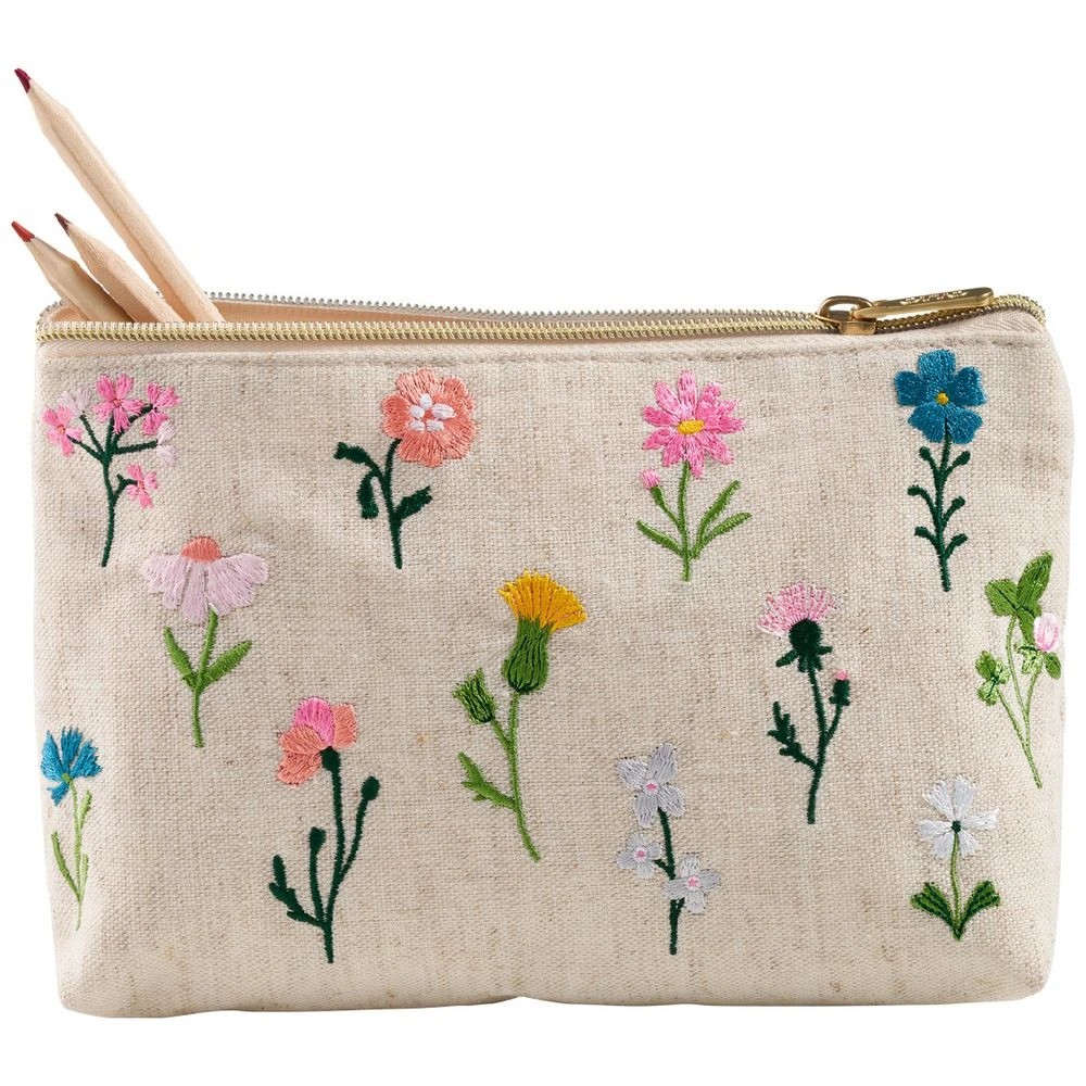 2 Otto Floral Pencil Case, 2 of 5
