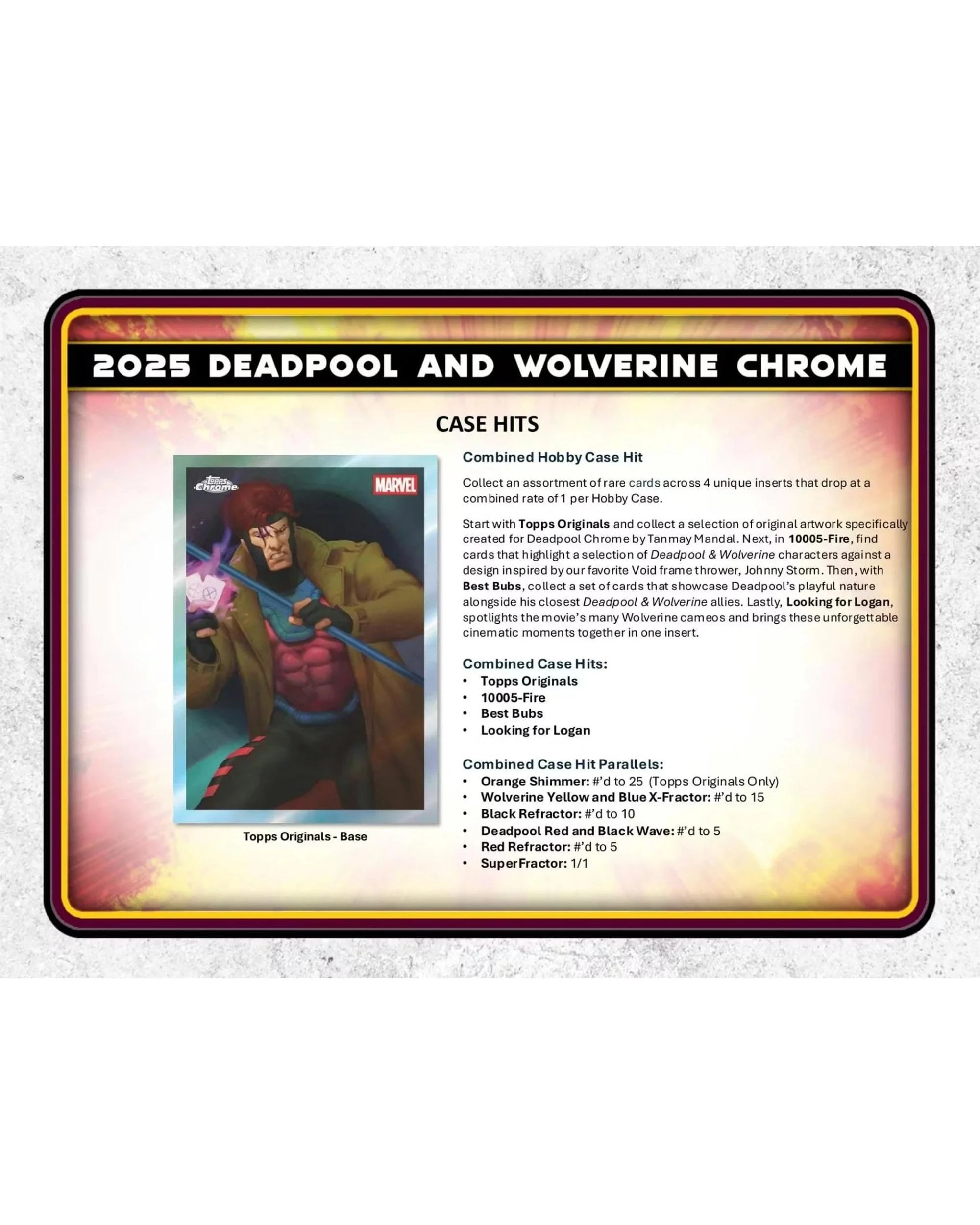 7 Topps 2025 Chrome Marvel Deadpool Blaster Box, 7 of 10