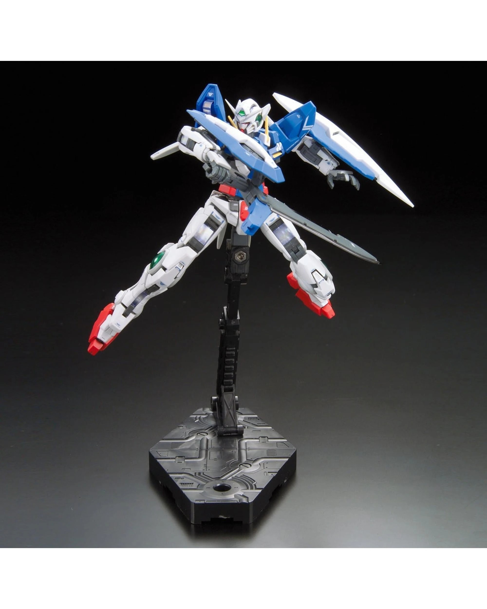 10 Bandai Gundam RG Gundam Exia 1/144 Scale Model Kit, 10 of 10