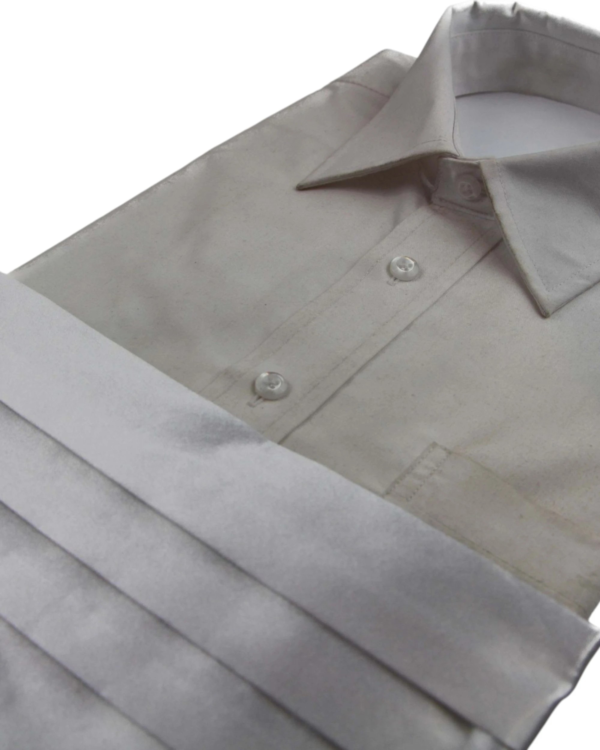 2 Zasel Mens Adjustable Cummerbund - White, 2 of 2